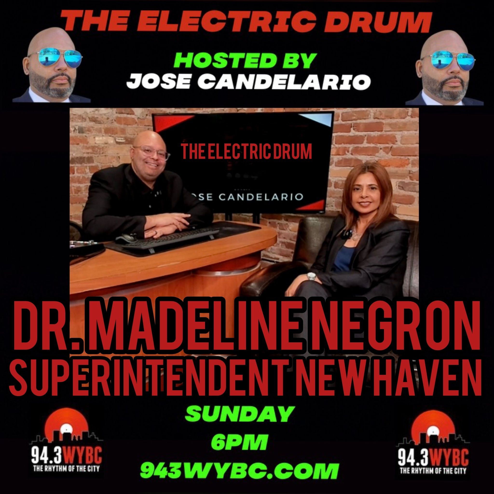 Electric Drum: Dr. Madeline Negron, Superintendent of New Haven Public Schools