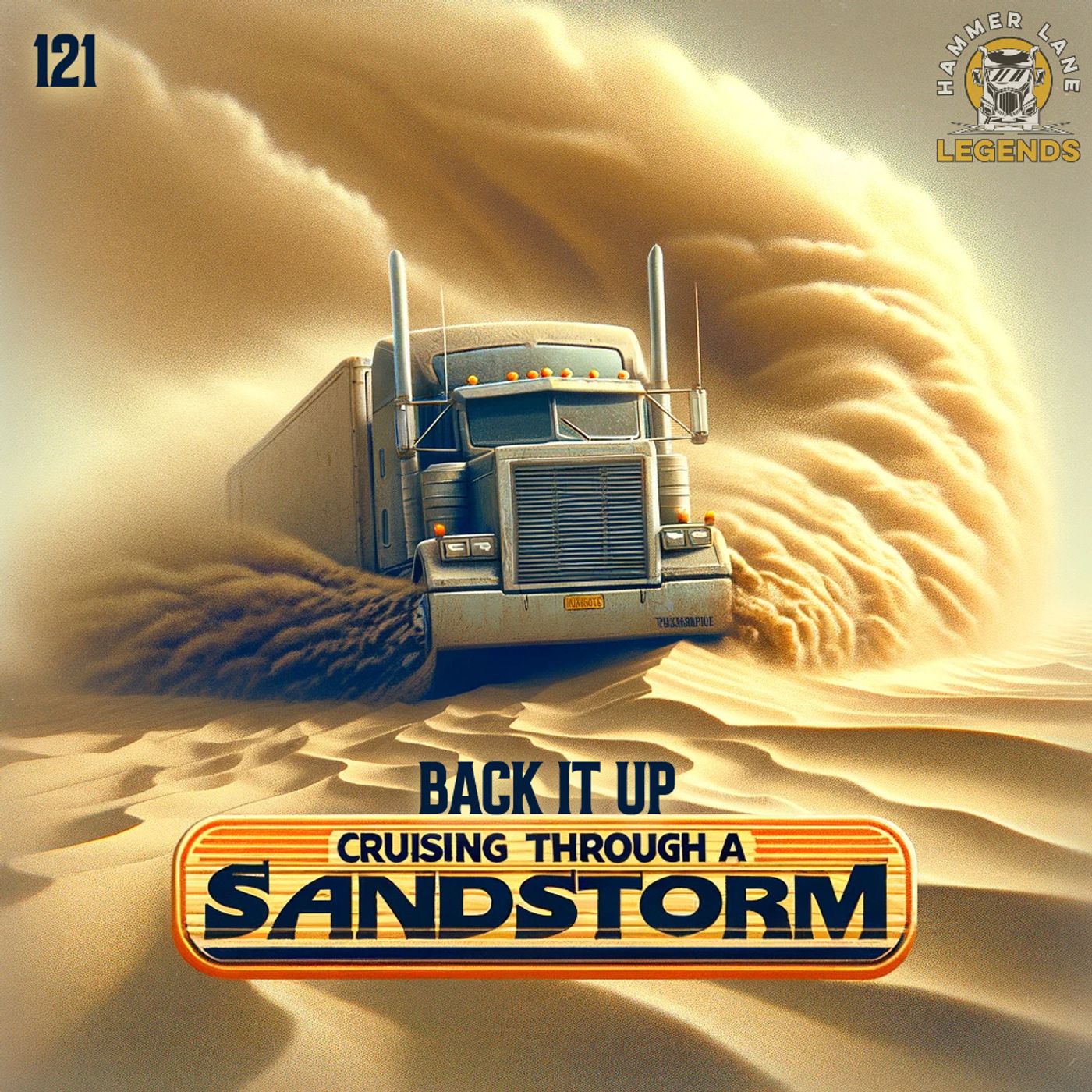 BACK IT UP | 121: Cruising Through a Sandstorm