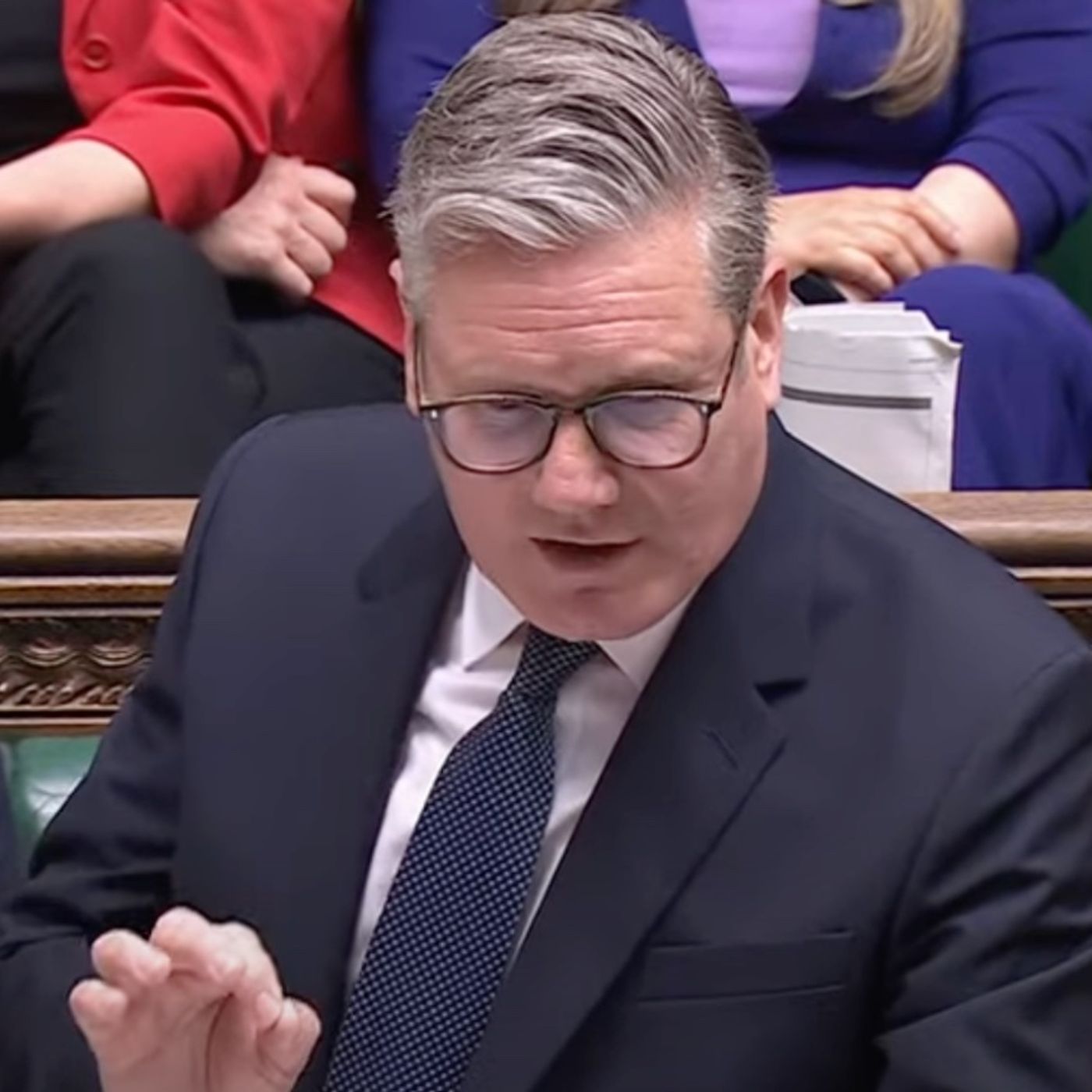 Starmer fluffs his lines at PMQs