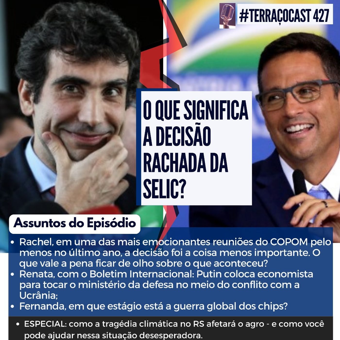 O QUE SIGNIFICA A DECISÃO RACHADA DA SELIC? no TerraçoCast #427 episode artwork