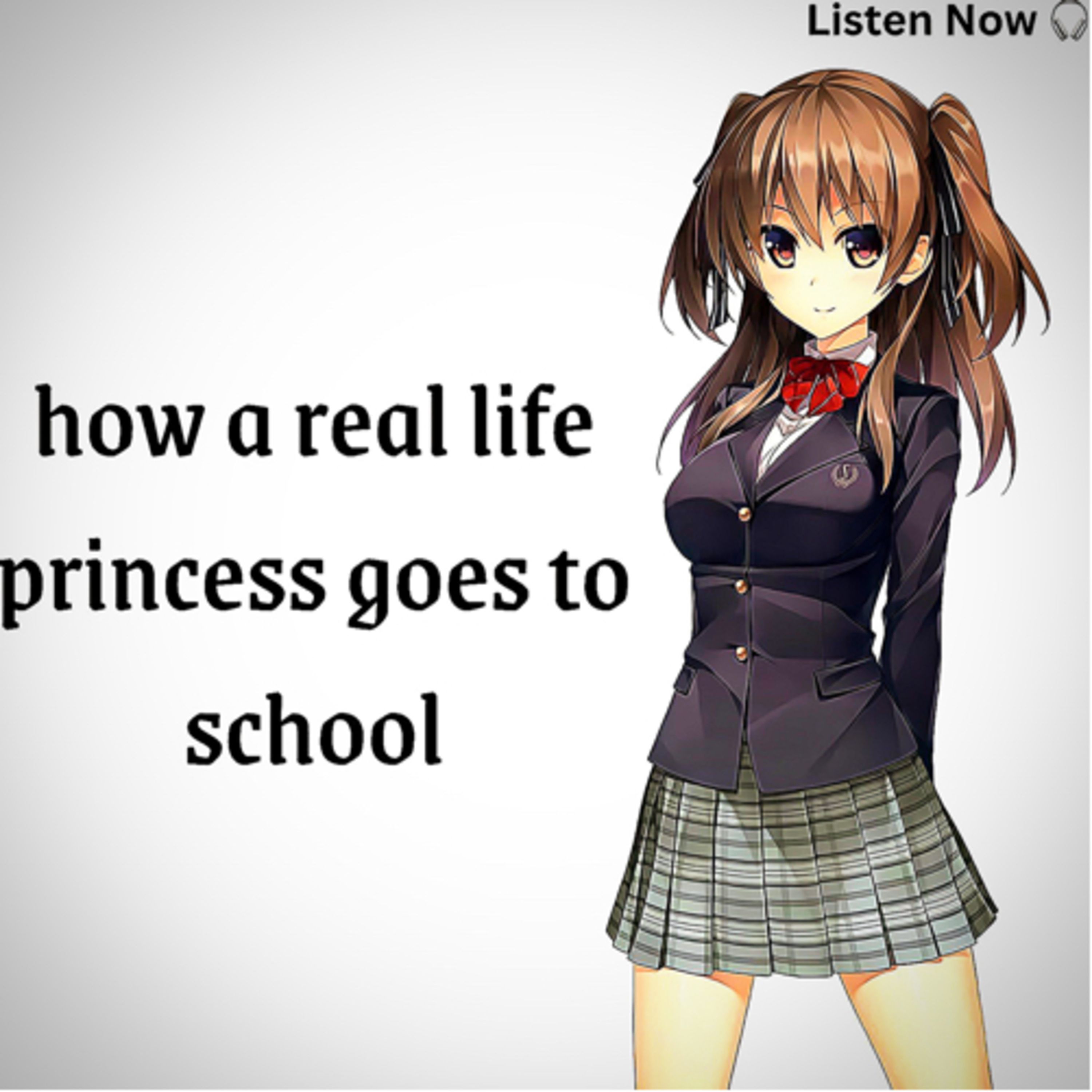 Daily Animated Tales / how a real life princess 👸🏽 goes to school 🏫 |  share my story 🥺