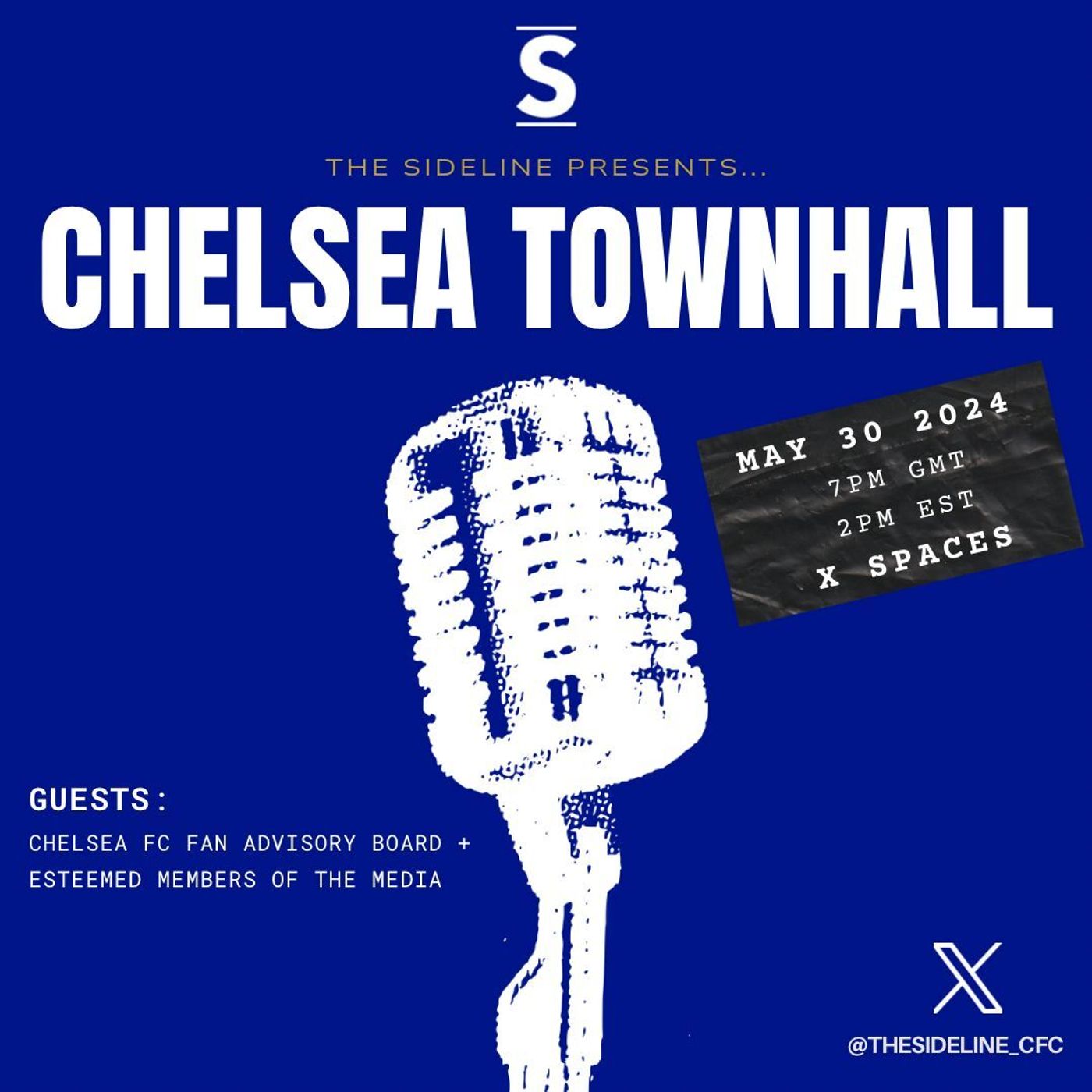 Chelsea Townhall x Chelsea Fan Advisory Board