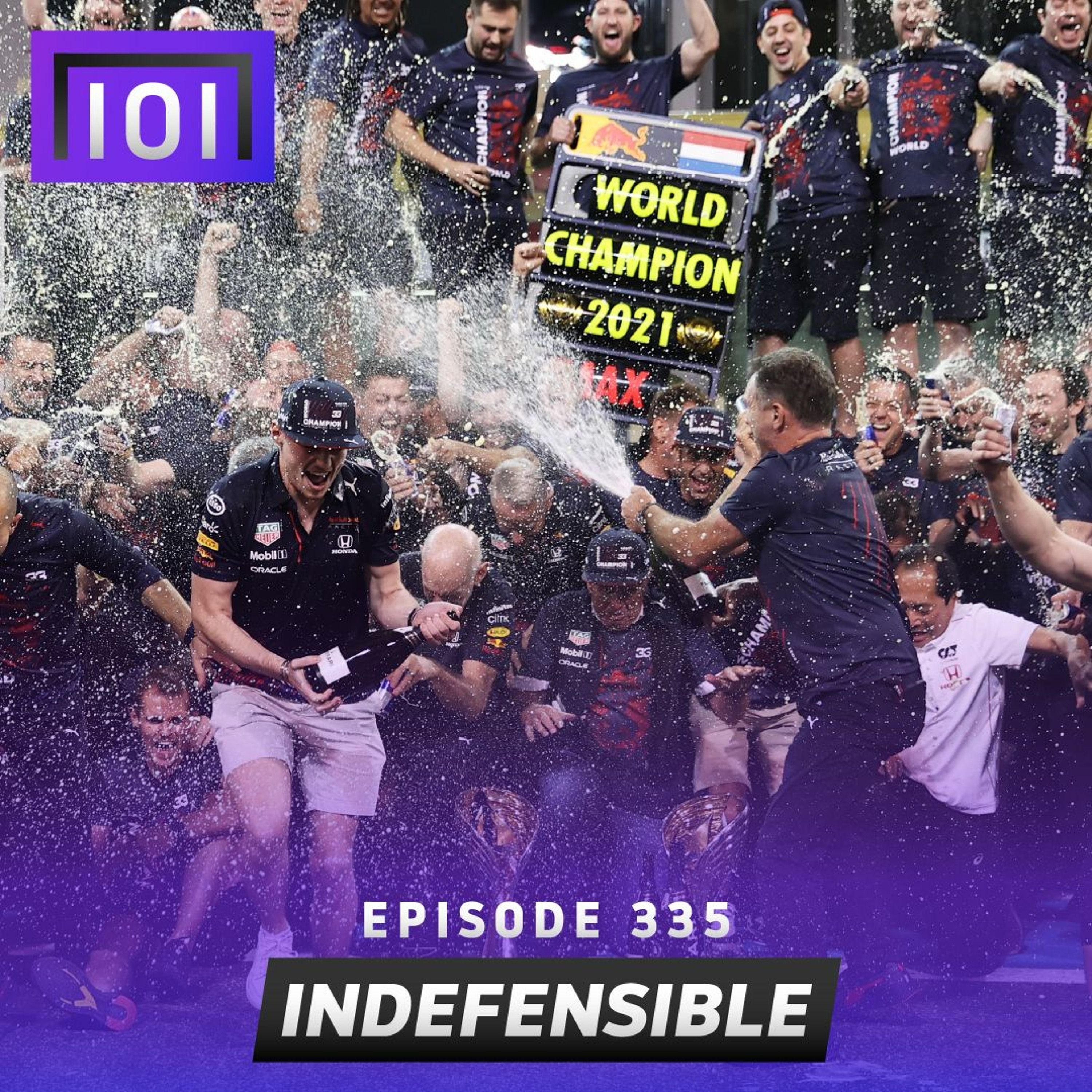 Episode #335: Indefensible (2021 F1 Abu Dhabi Grand Prix) episode artwork