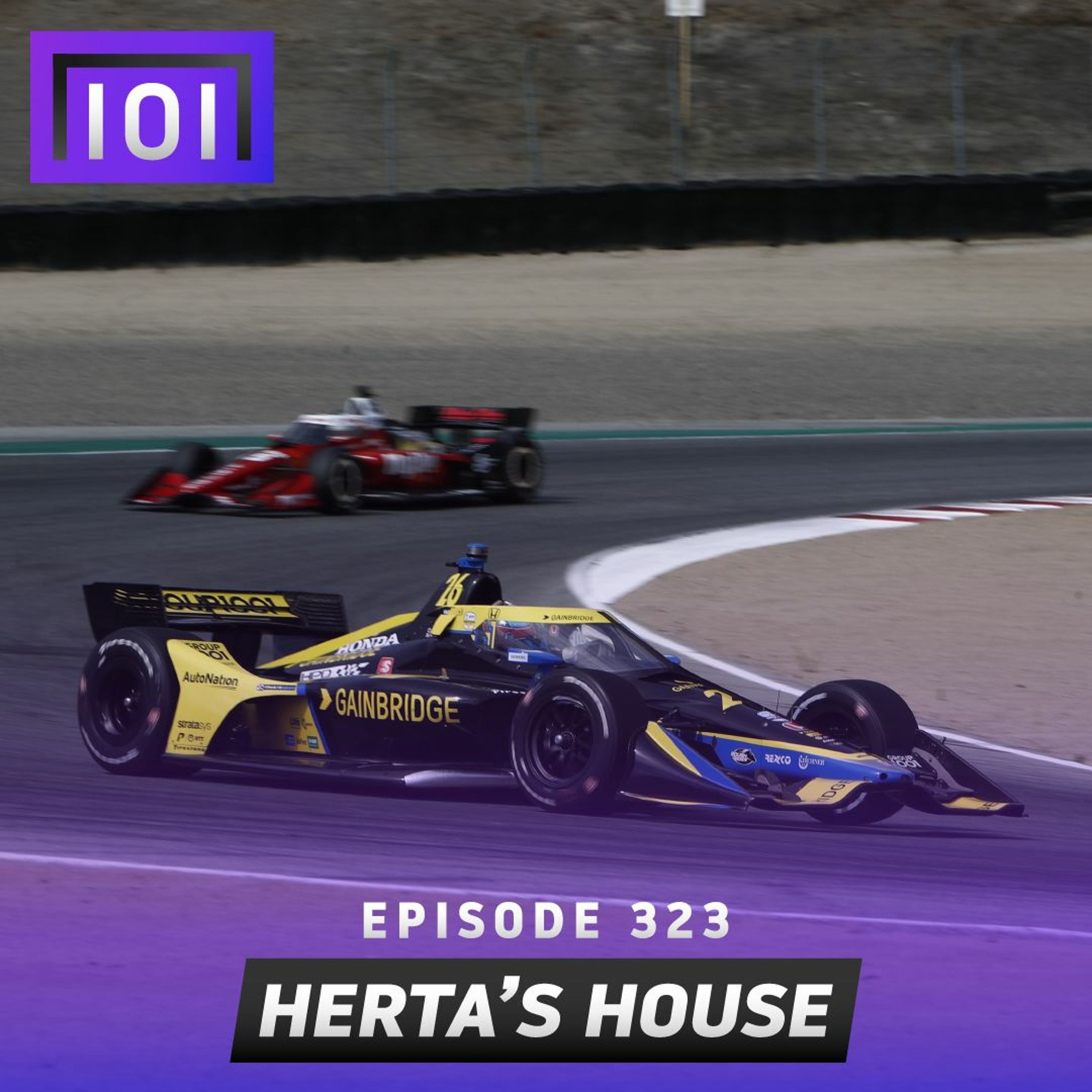 Episode #323: Herta's House (2021 IndyCar Grand Prix of Monterey/2021 San Marino MotoGP) episode artwork