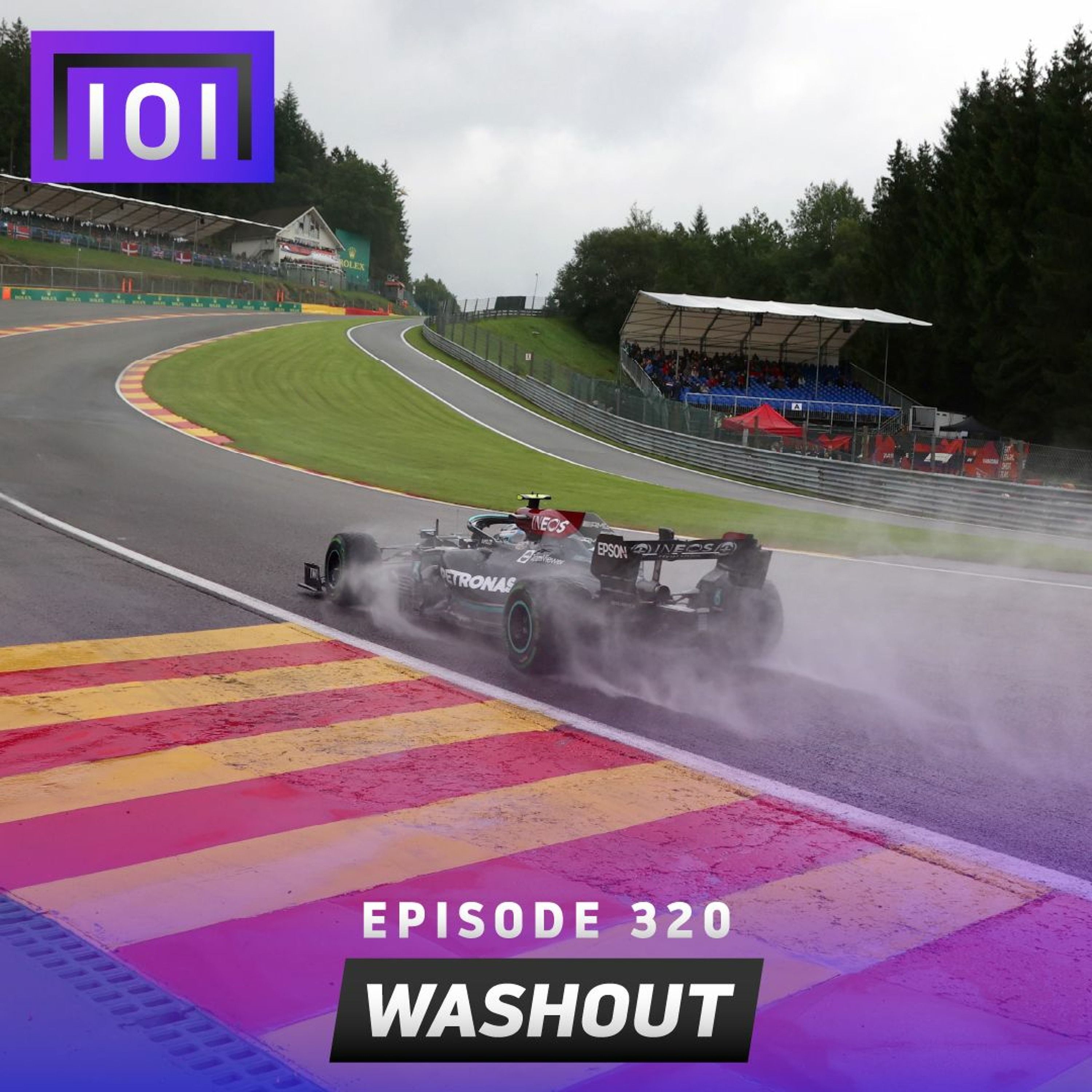 Episode #320: Washout (2021 Belgian F1 Grand Prix/2021 British MotoGP) episode artwork