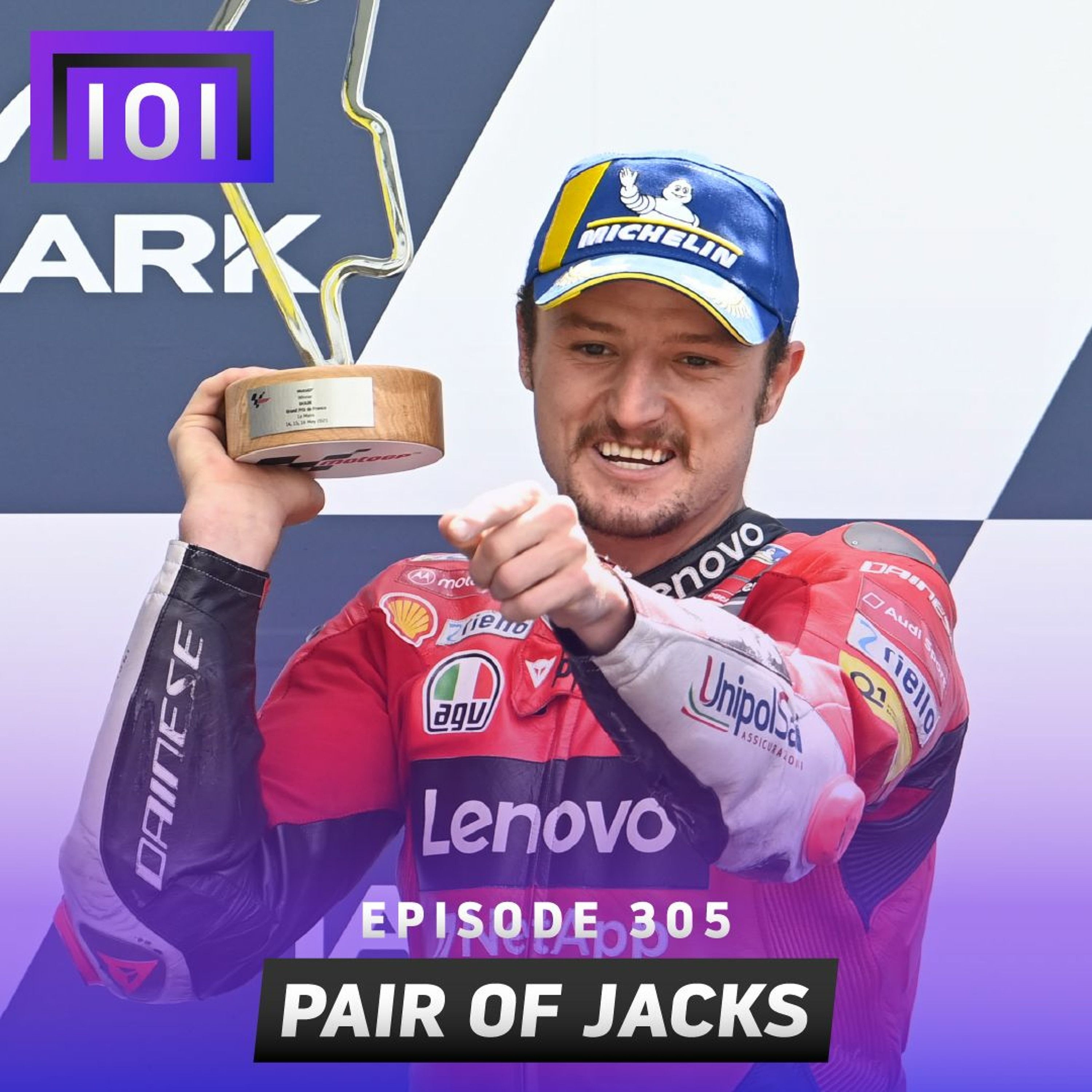 Episode #305: A Pair of Jacks (French MotoGP/Grand Prix of Indy) episode artwork