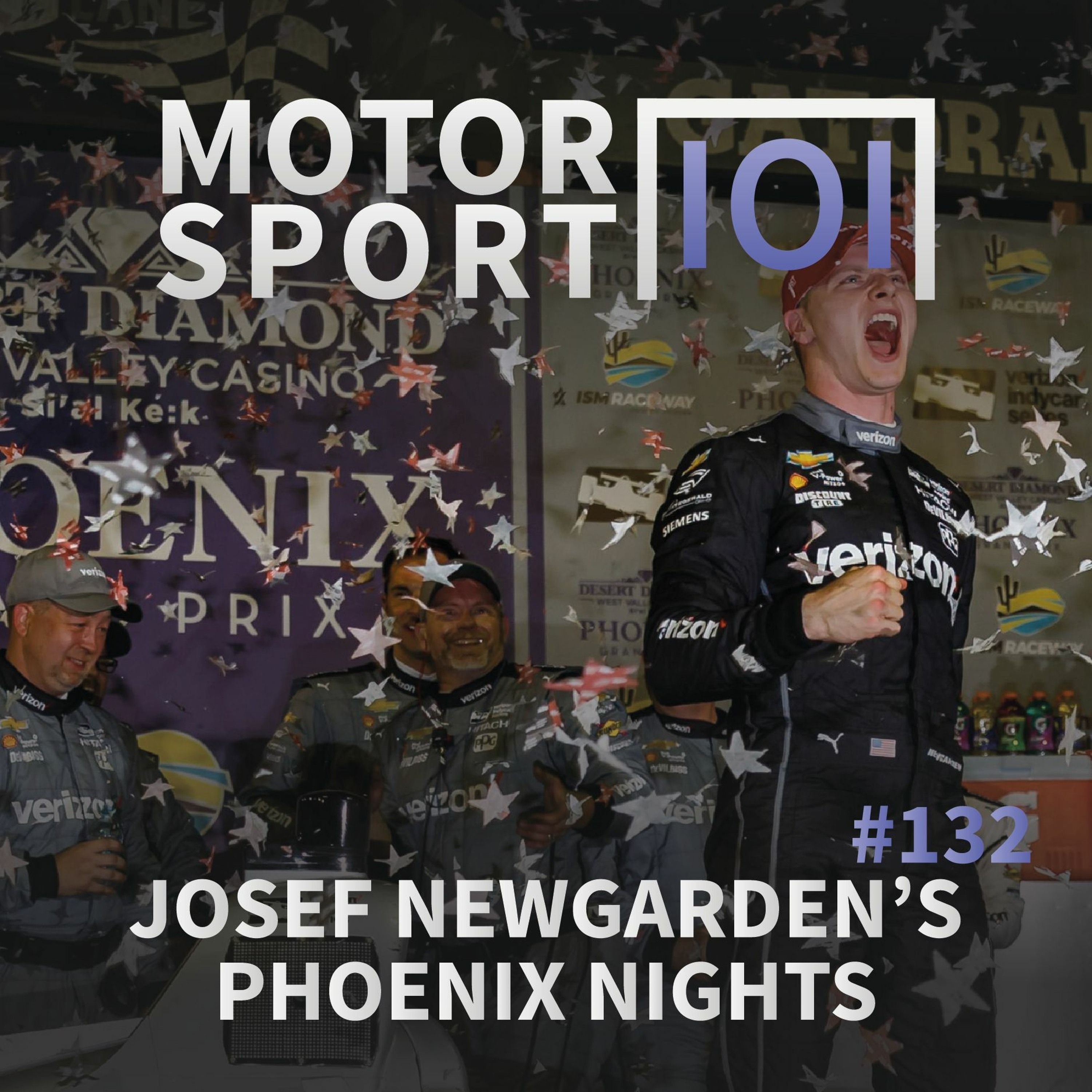 Episode #132: Josef Newgarden's Phoenix Nights episode artwork