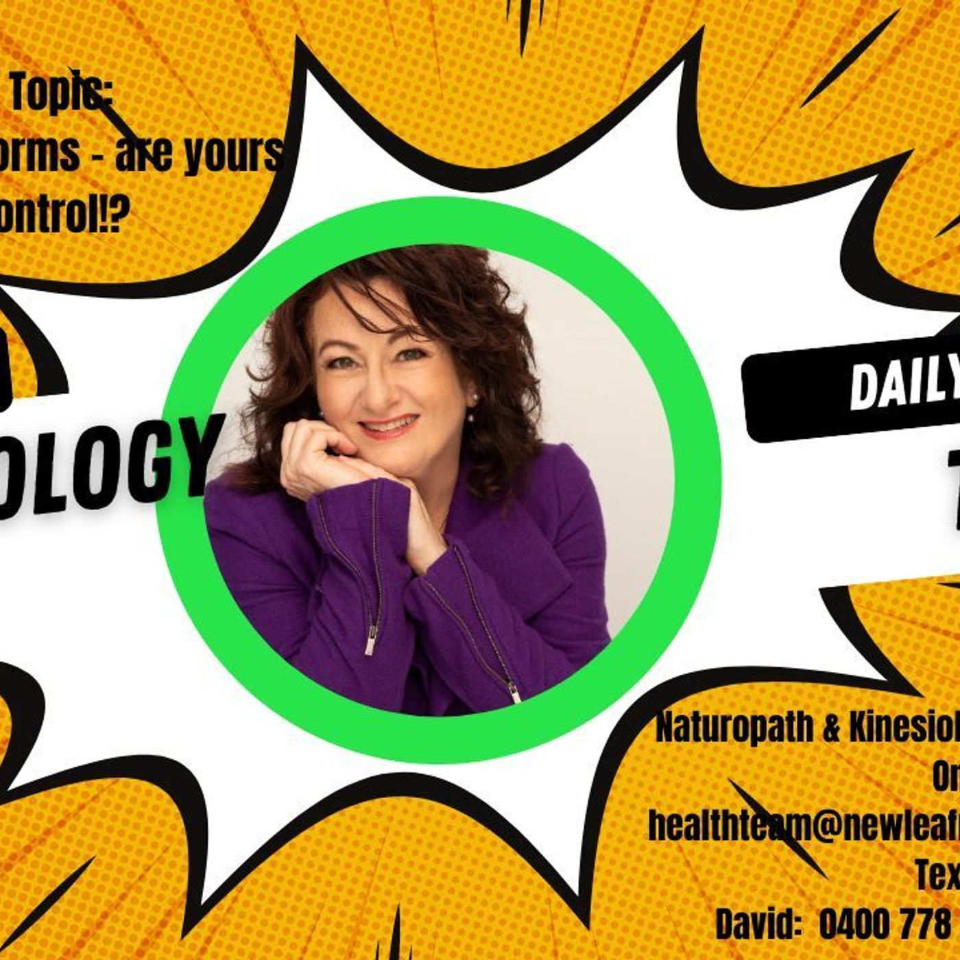 Tip of the Day - parasites, worms and the MANY HEALTH CHALLENGES that are linked!!