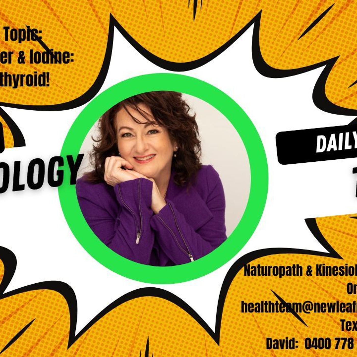 Tip of the Day - Iodine & Breast Cancer - links to thyroid!