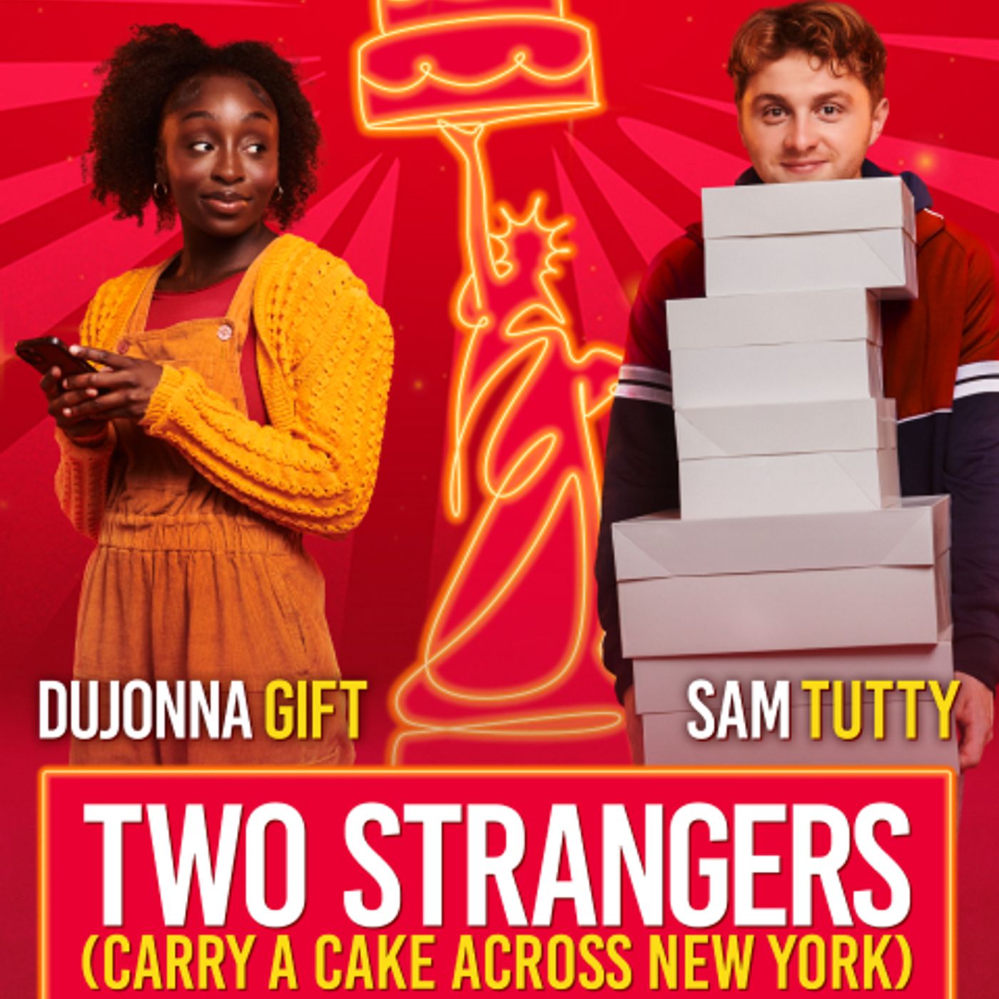 108: A Showcase of Two Strangers Carry A Cake Across New York, The Criterion Theatre's Access Provision and Shows Coming Soon episode artwork