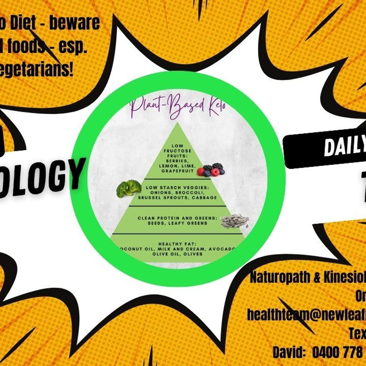 Tip of the Day:  Going on Keto?  Beware the processed, inflammatory oils & fats