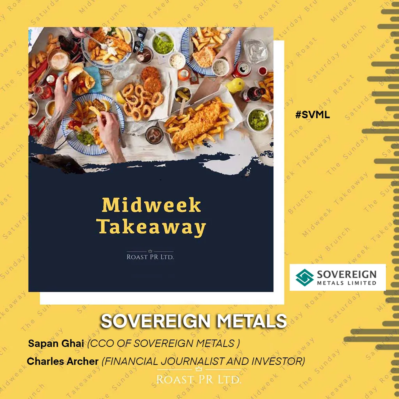 35: Midweek Takeaway with Sapan Ghai, CCO of Sovereign Metals and Charles Archer, long-term FTSE/AIM investor and freelance financial analyst (AIM:SVML) #SVML episode artwork