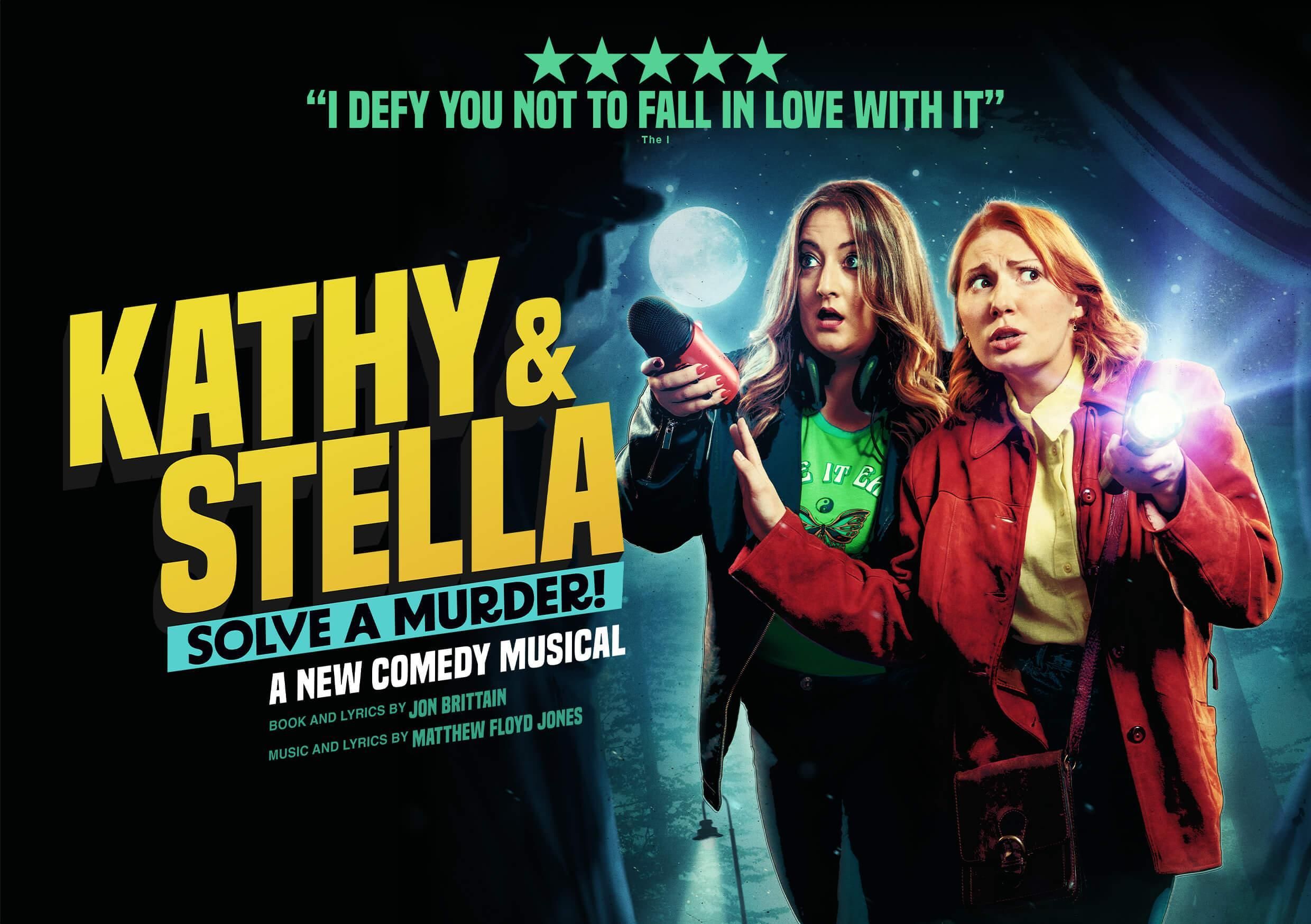 112: Kathy and Stella solve a murder and all its visual elements- Audio described at the Ambassadors on July the 23rd2024 episode artwork
