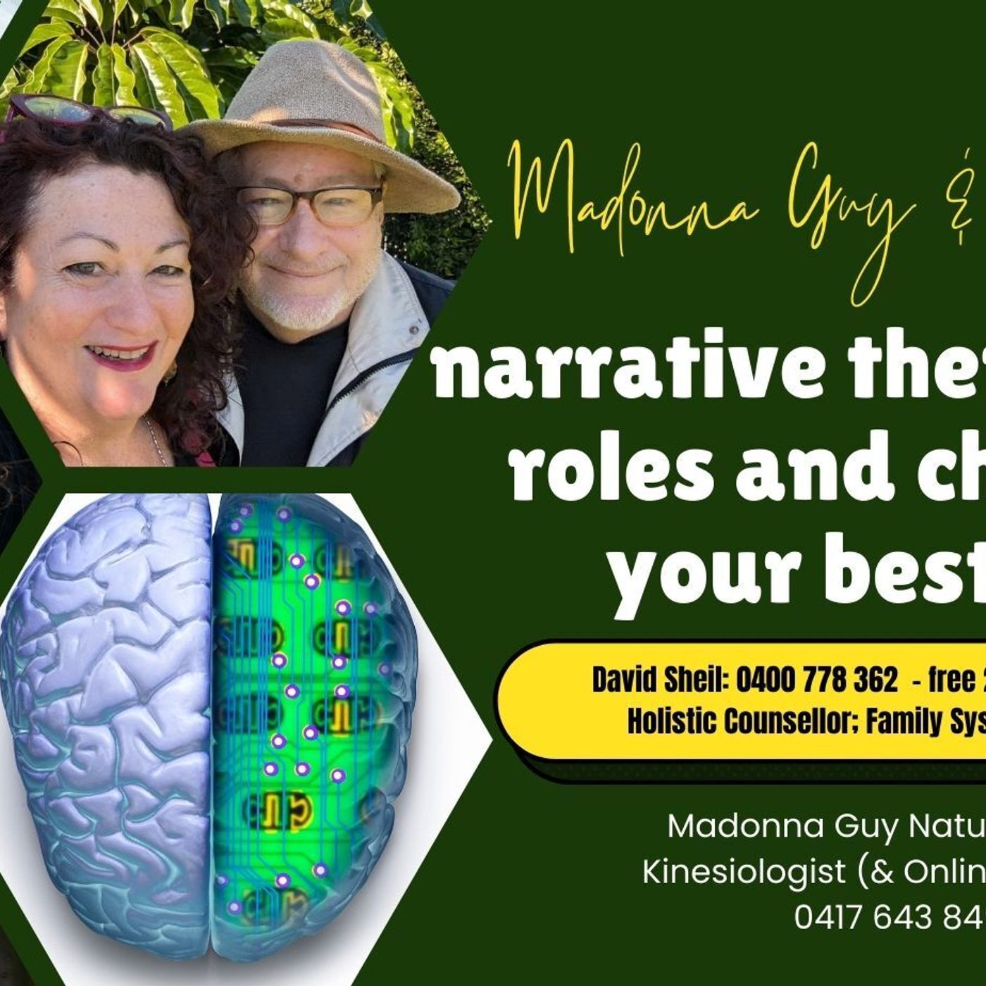 Let's chat Narrative Therapy; Choosing a higher level of health & Attracting Life Roles!