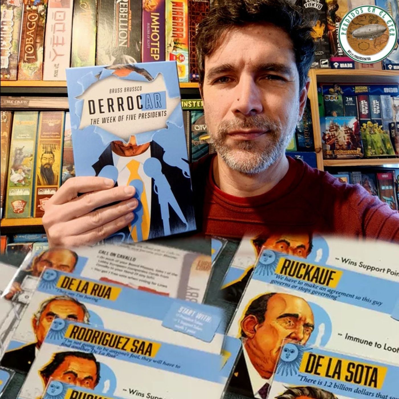 S22 Ep584: Perdidos En El Éter #584 - DerrocAr (Juego de Mesa Político) episode artwork