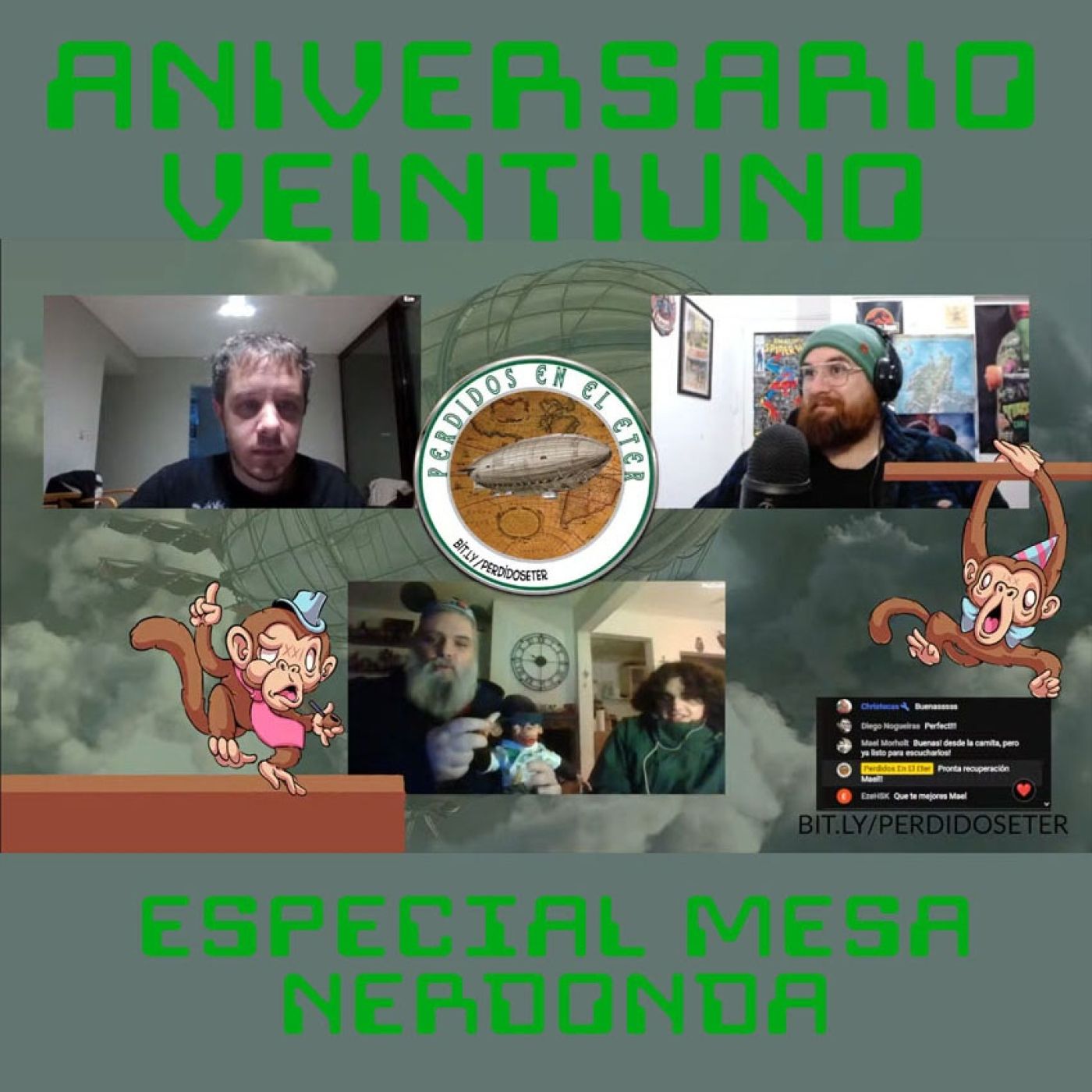 S22 Ep586: Perdidos En El Éter #586 - Aniversario XXI - Especial Mesa Nerdonda episode artwork
