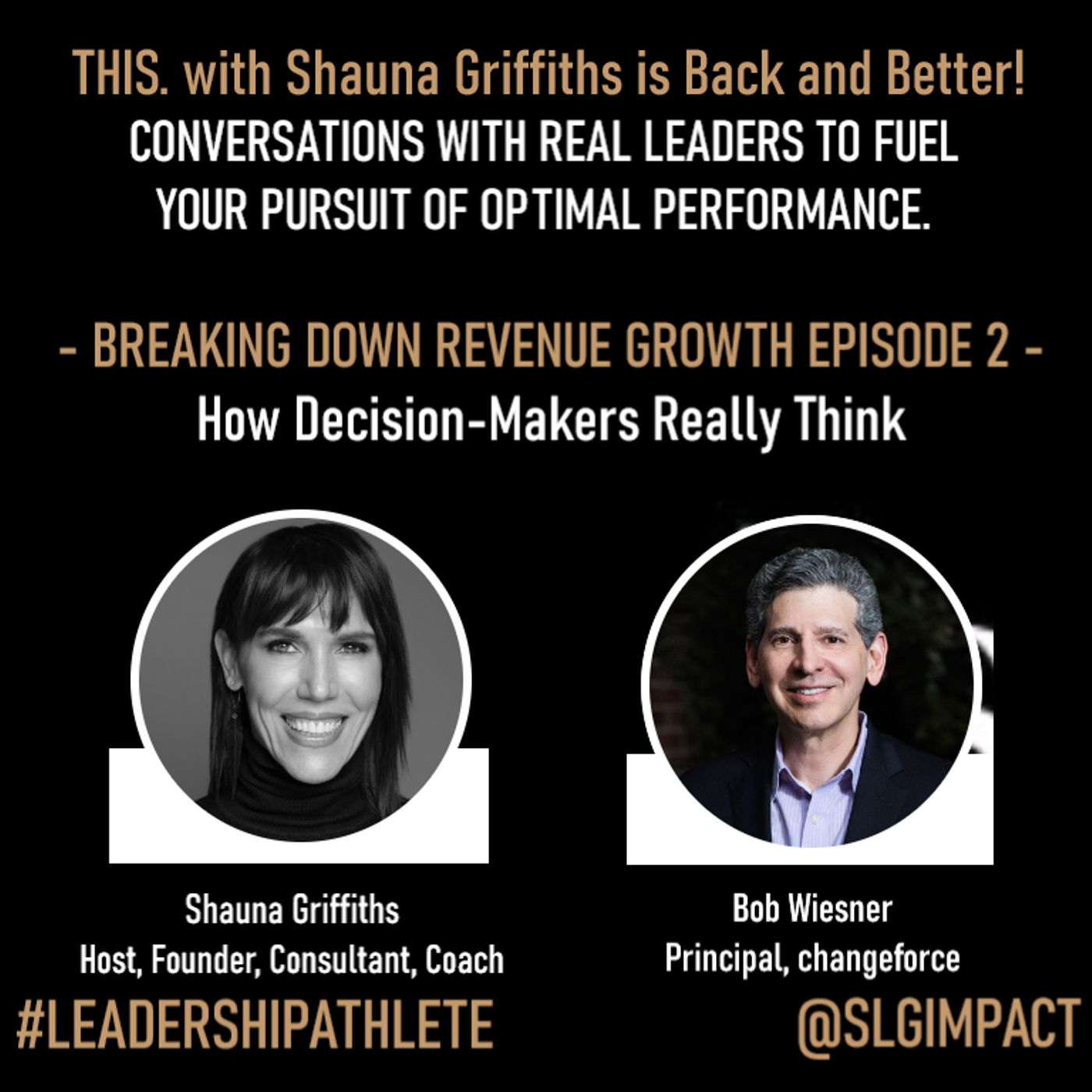 GAMETIME WITH SHAUNA GRIFFITHS. CONVERSATIONS WITH IMPACTFUL LEADERS.