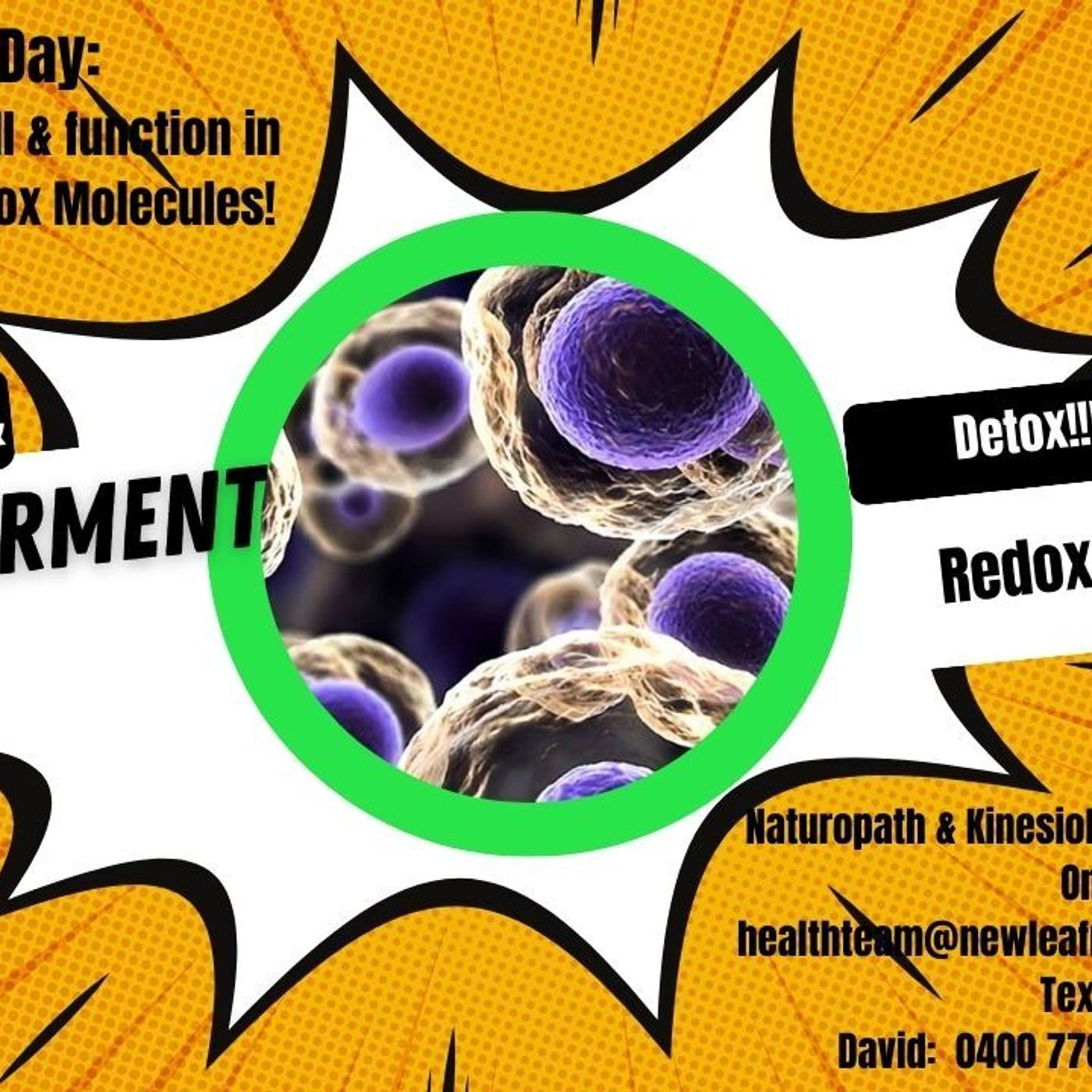 Tip of the Day:  Redox Signalling Molecules can help with ANY health concern!