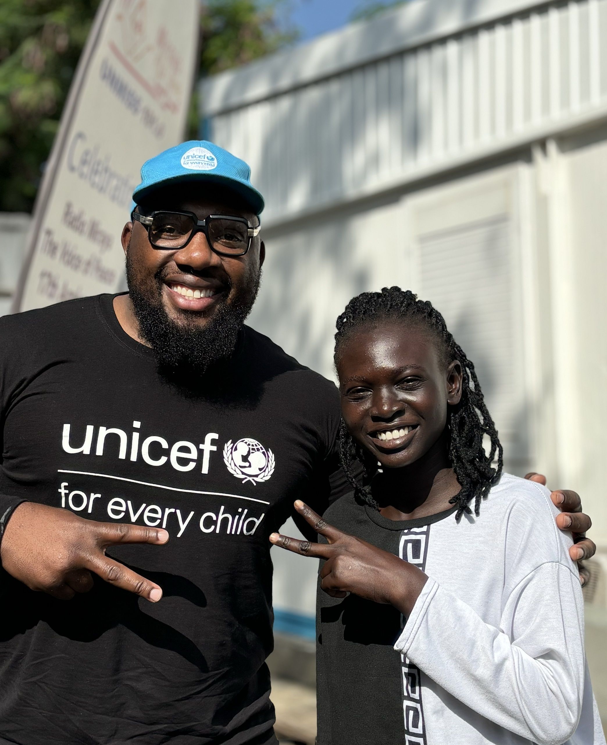 MBS. UNICEF Goodwill Ambassador Visits South Sudan and Inspires Youth