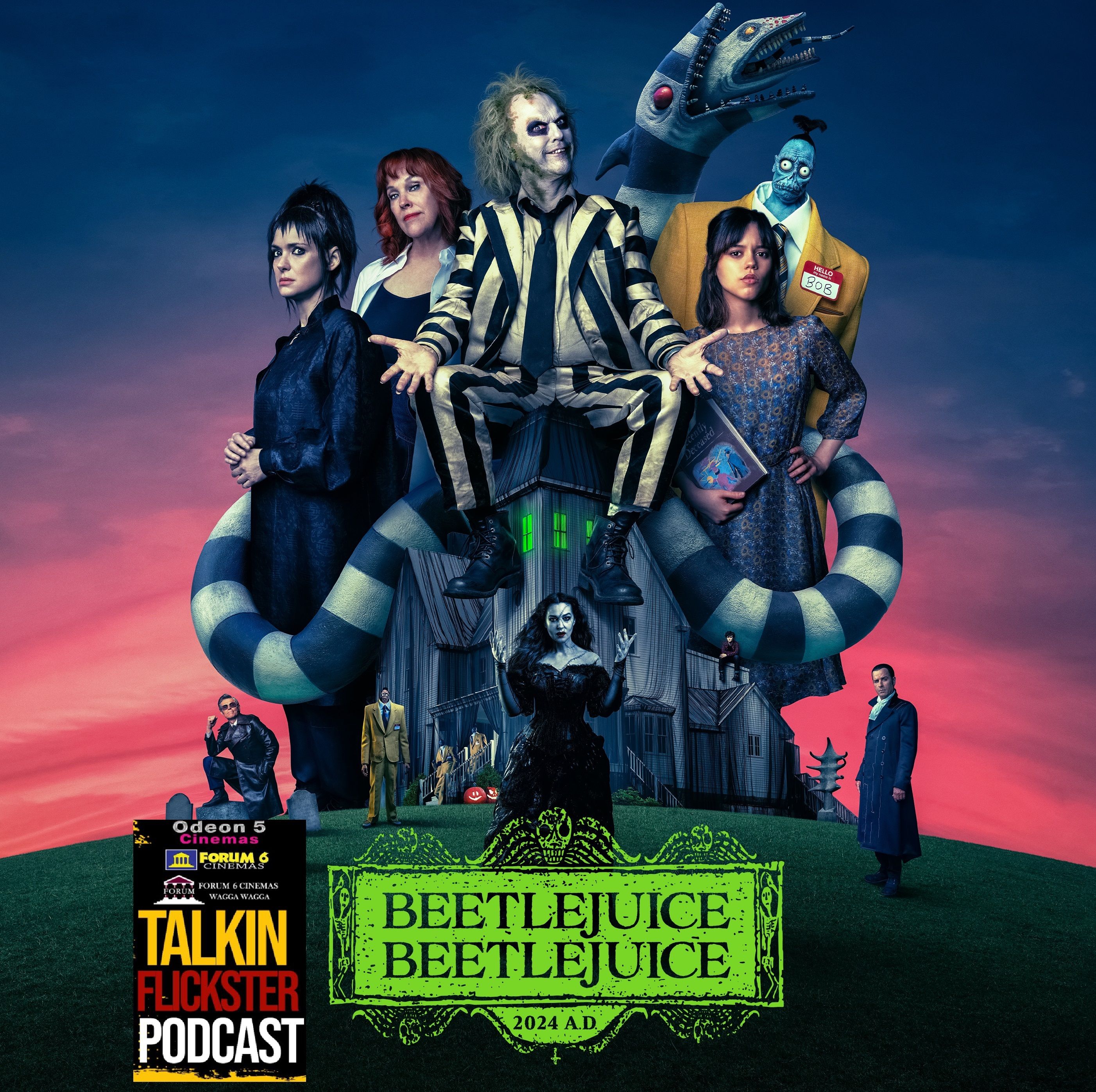 30: Talkin Flickster - Beetlejuice Beetlejuice (Episode 30) episode artwork