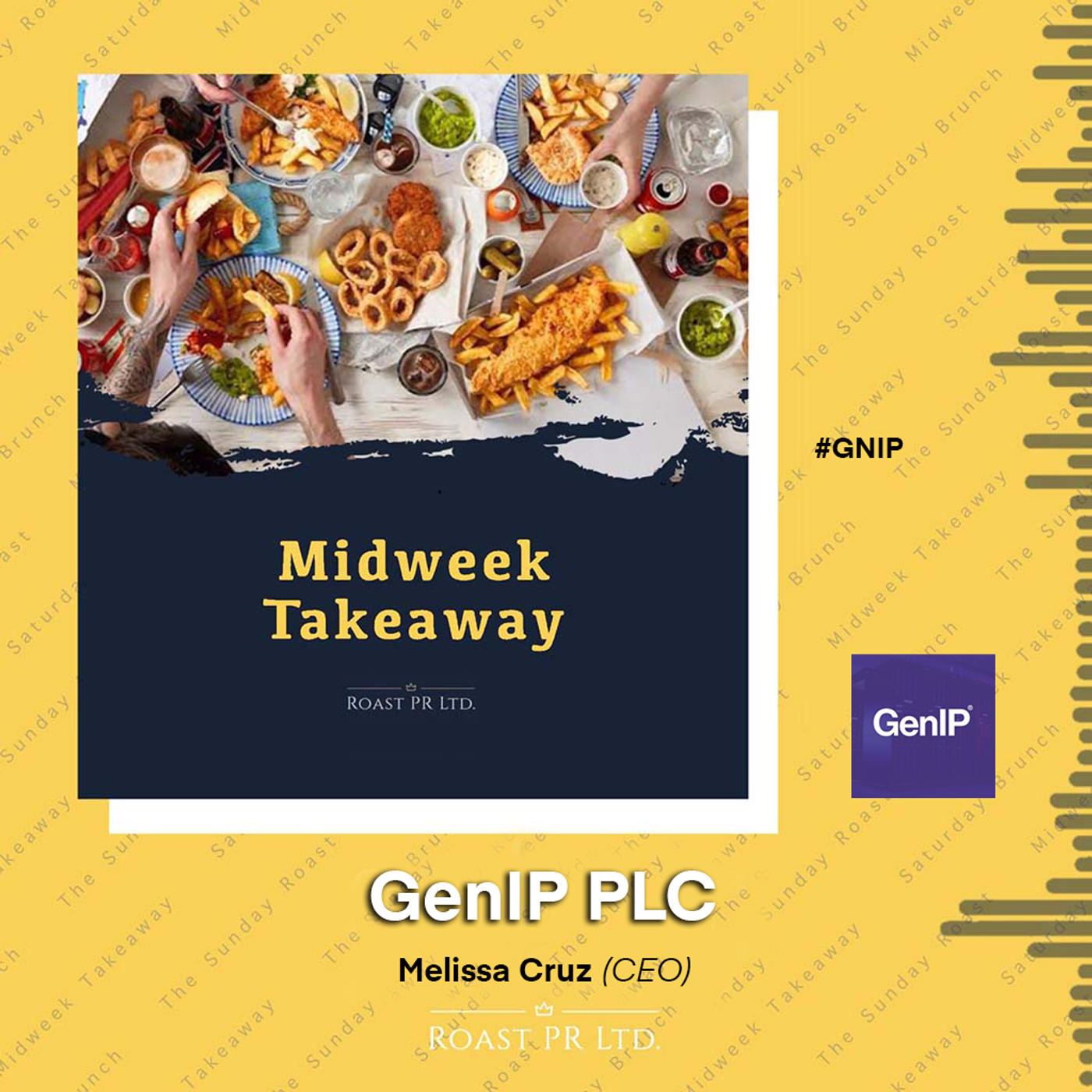 S9 Ep15: Midweek Takeaway with Melissa Cruz, CEO of GenIP PLC (AIM:GNIP) #GNIP episode artwork