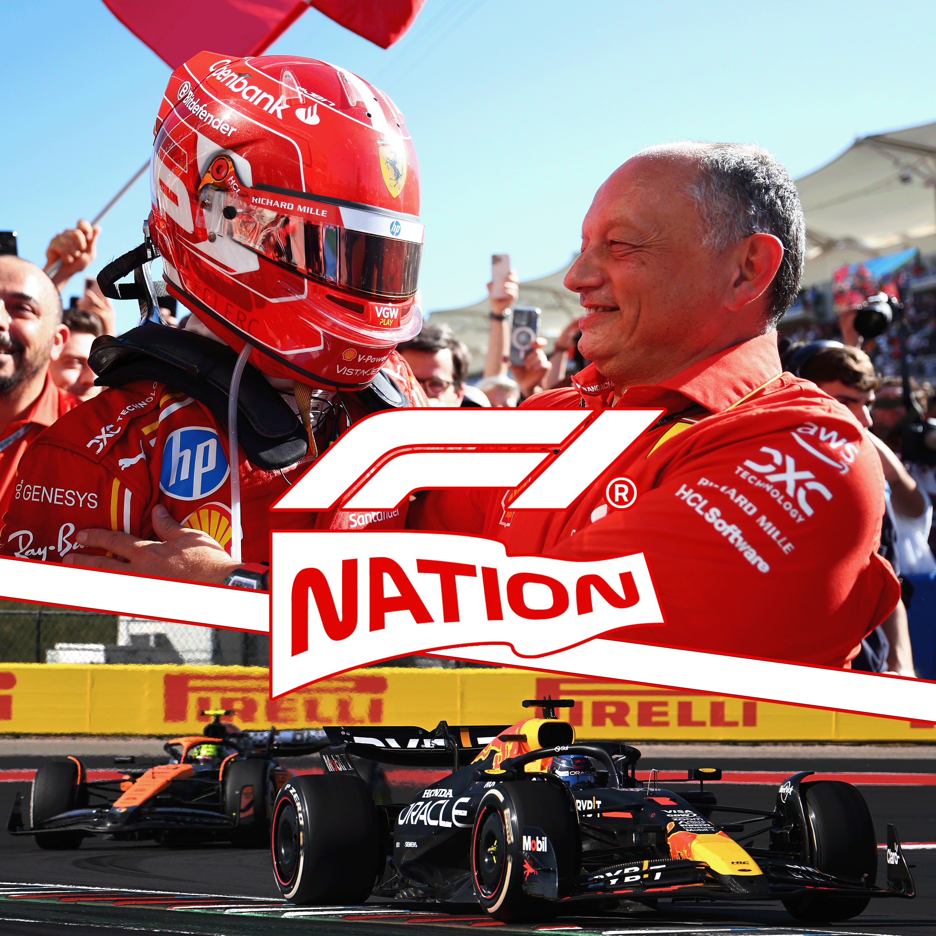 cover of episode Have Ferrari joined the championship fight? Max + Lando’s title-defining battle? - US GP Review ft Fred Vasseur