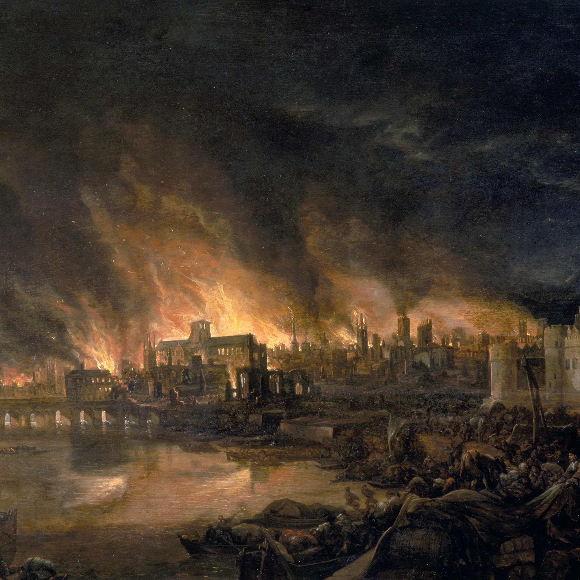 The economic effect of the Great Fire of London