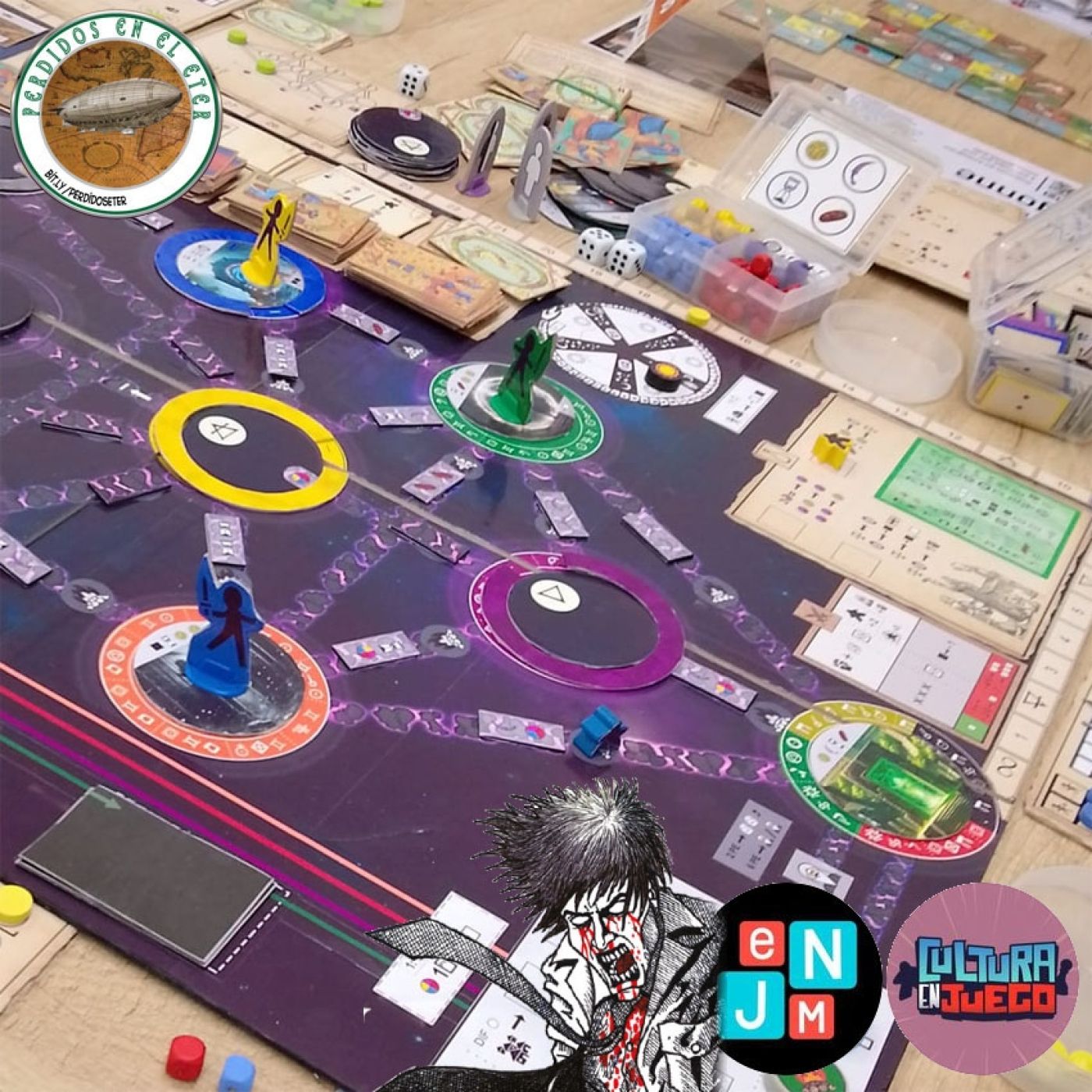 S22 Ep602: Perdidos En El Éter #602 - Eventos de Juegos de Mesa en Argentina / Berazategui Territorio Zombie (Juego de Rol) episode artwork