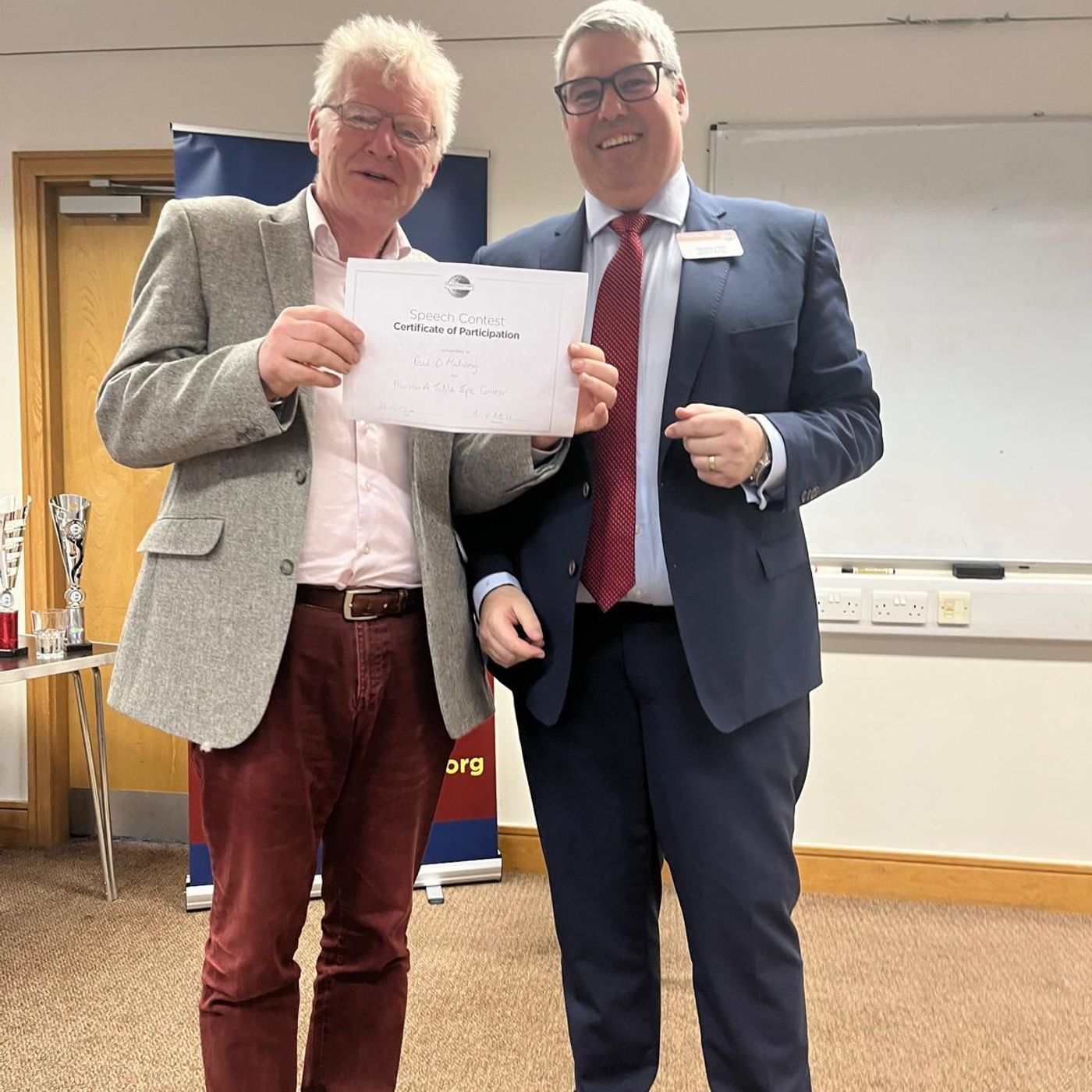 S202411 Ep25: Paul O'Mahony  "LOST in 2 Speech Contests". on Day 24 of #napodpomo