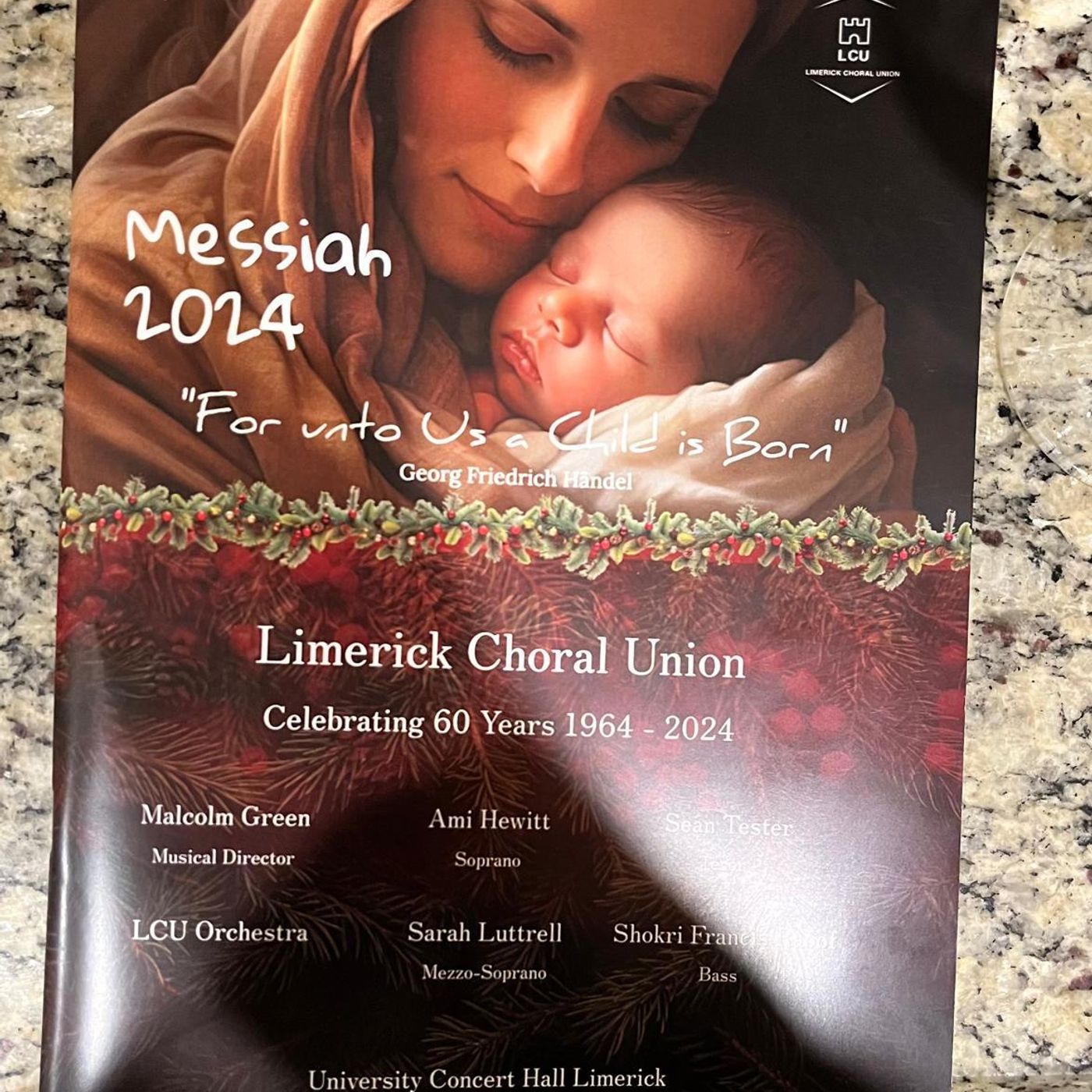 S202411 Ep30: Paul O'Mahony  "CELEBRATING #NaPodPoMo with Messiah in Limerick" Day 30
