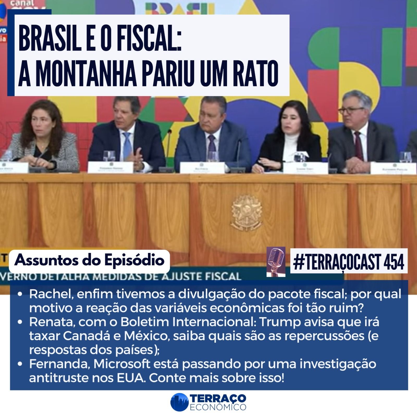 BRASIL E O FISCAL: A MONTANHA PARIU UM RATO no TerraçoCast #454 episode artwork