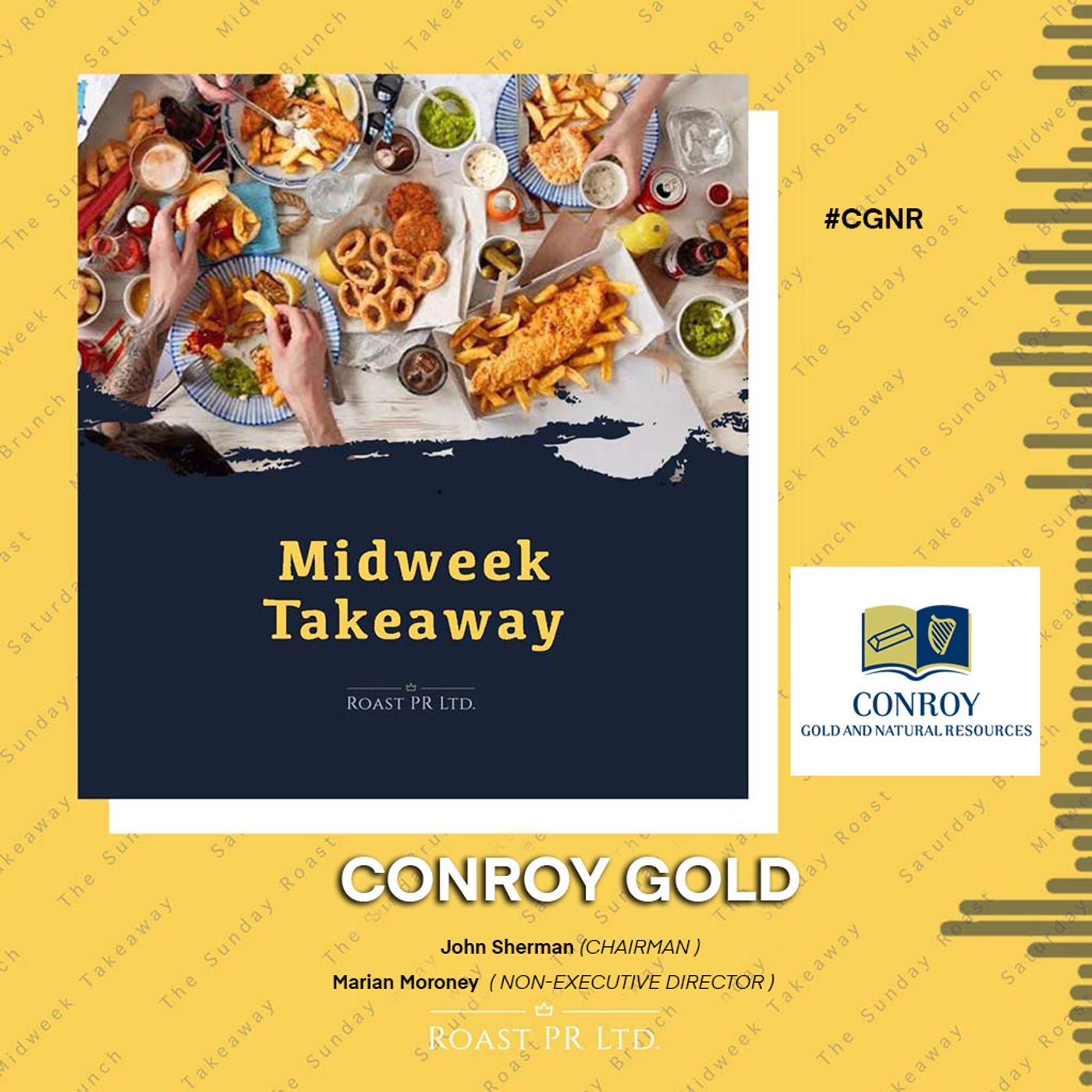 S9 Ep42: Midweek Takeaway featuring John Sherman, Chairman & Marian Moroney, Non-Executive Director of Conroy Gold (AIM:CGNR) #CGNR episode artwork