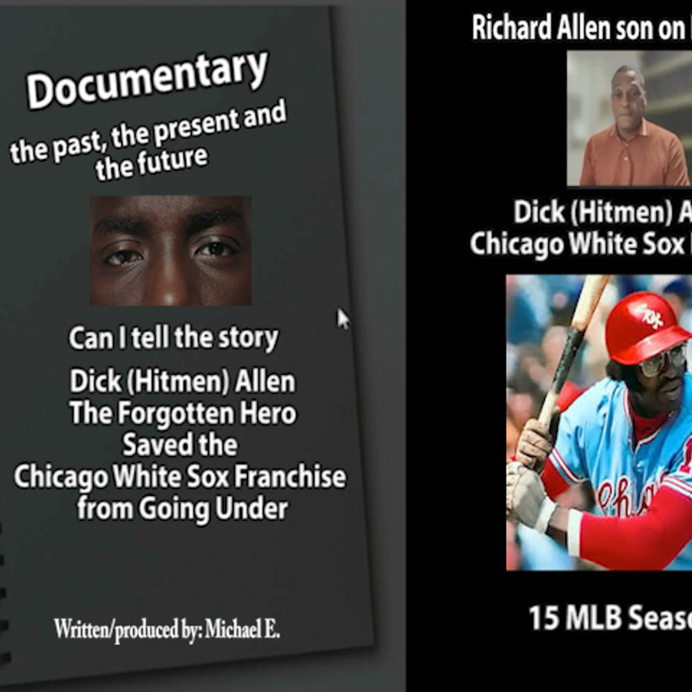 Dick (Hitmen) Allen Saved the Chicago White Sox Franchise/Can I Tell the Story @feoa.info