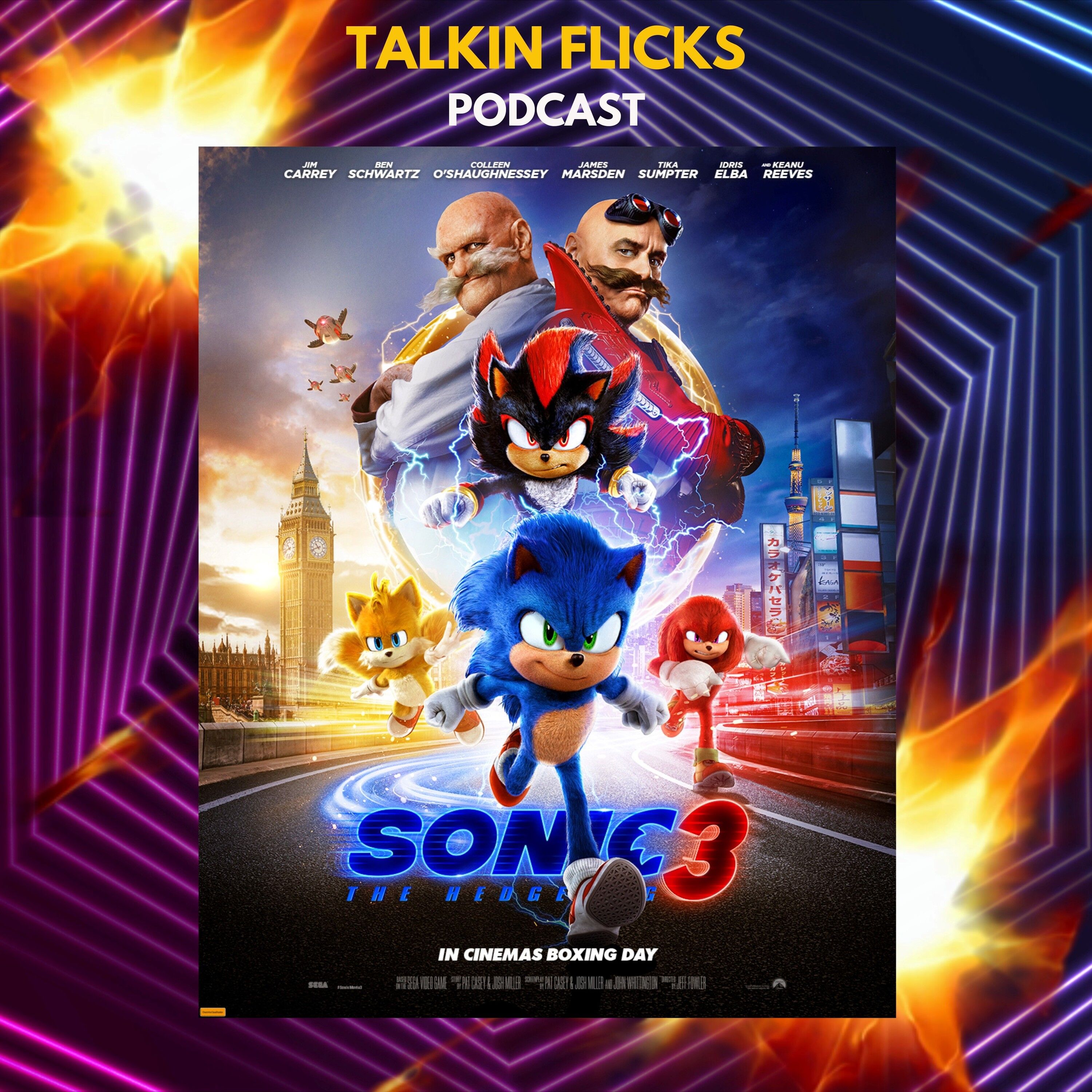 63: Talkin Flickster - Sonic The Hedgehog 3 (Episode 63) episode artwork
