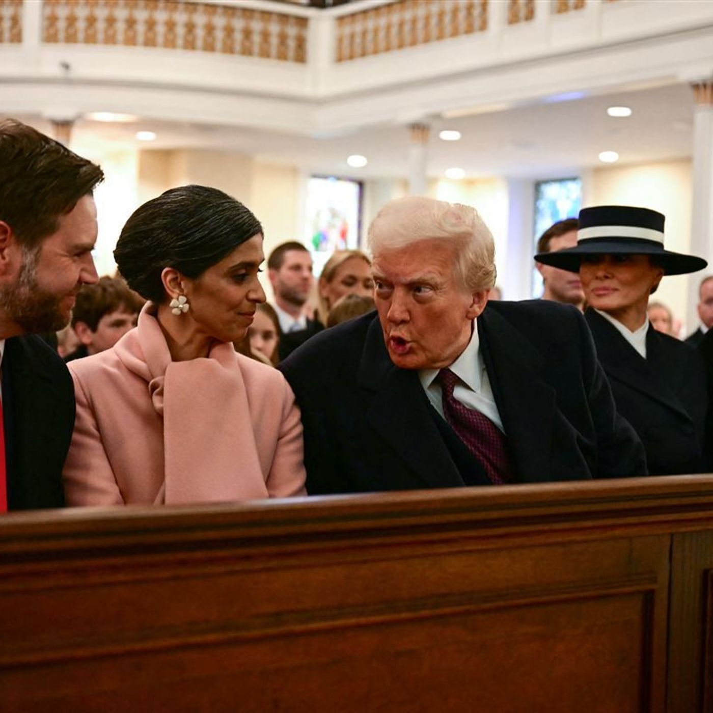 January 20, 2025 - AS IT BROKE: Trumps attend church service ahead of inaugural events