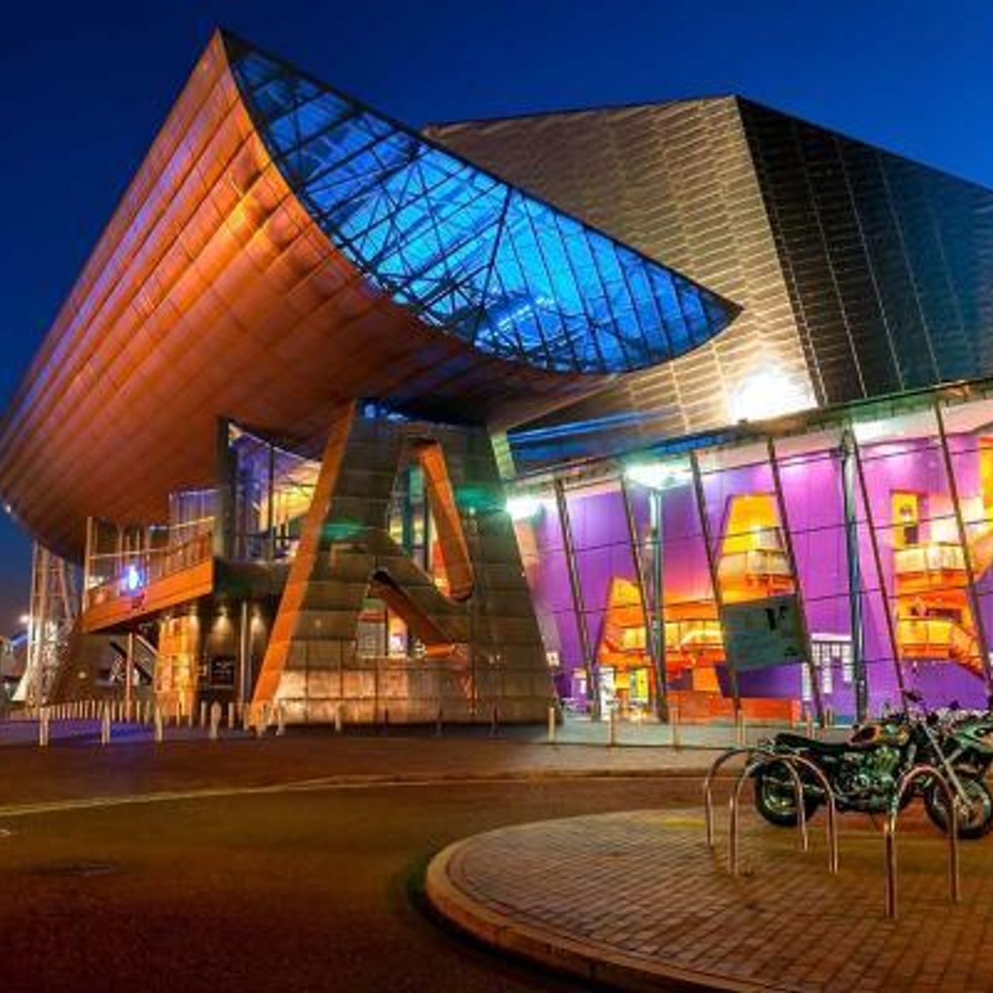 144: The Lowry, Salford Manchester during the audio described performance of Come From Away on January 25, plus what's on next soon episode artwork