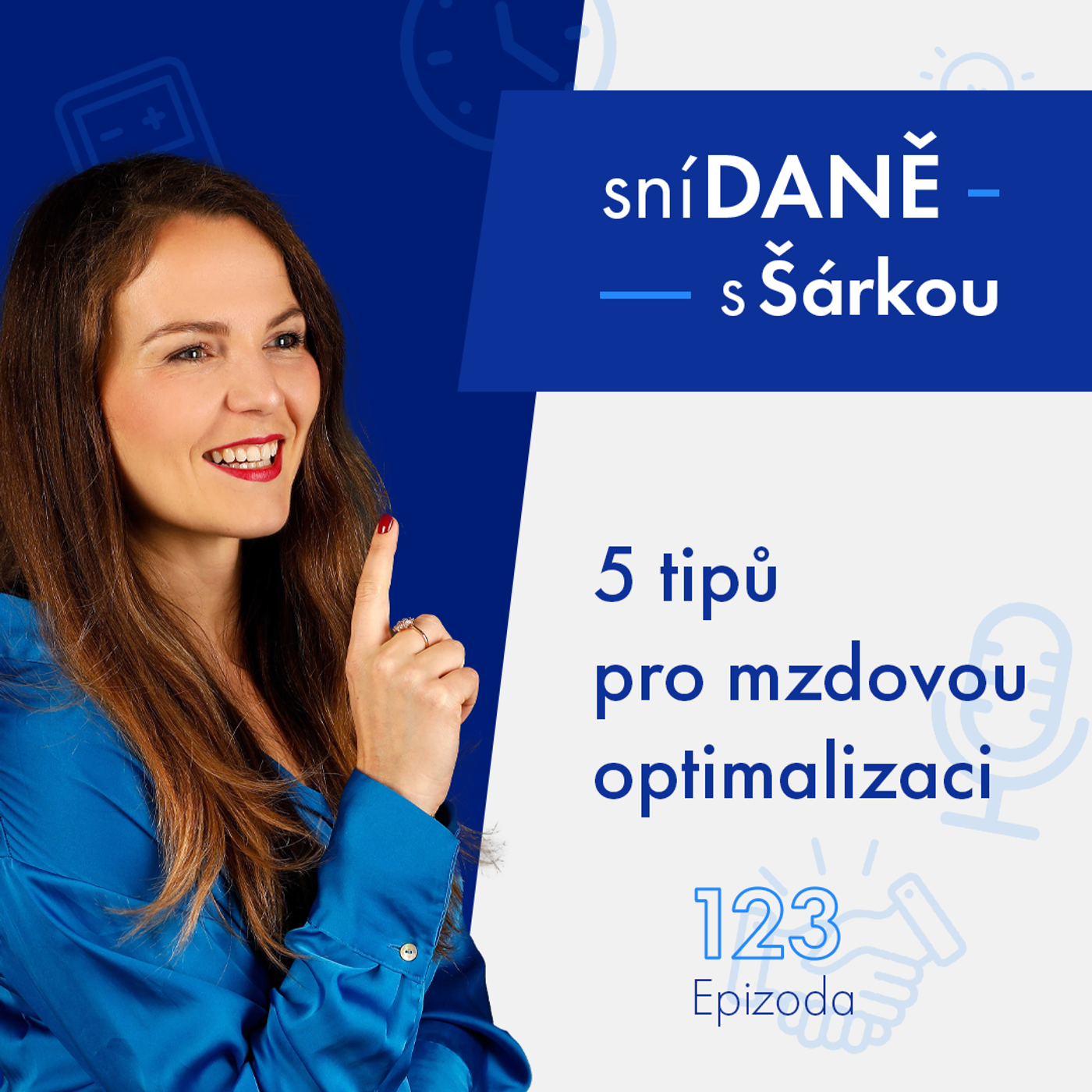123: 5 tipů pro vyšší mzdu: Mzdová optimalizace | Podcast SníDANĚ s Šárkou