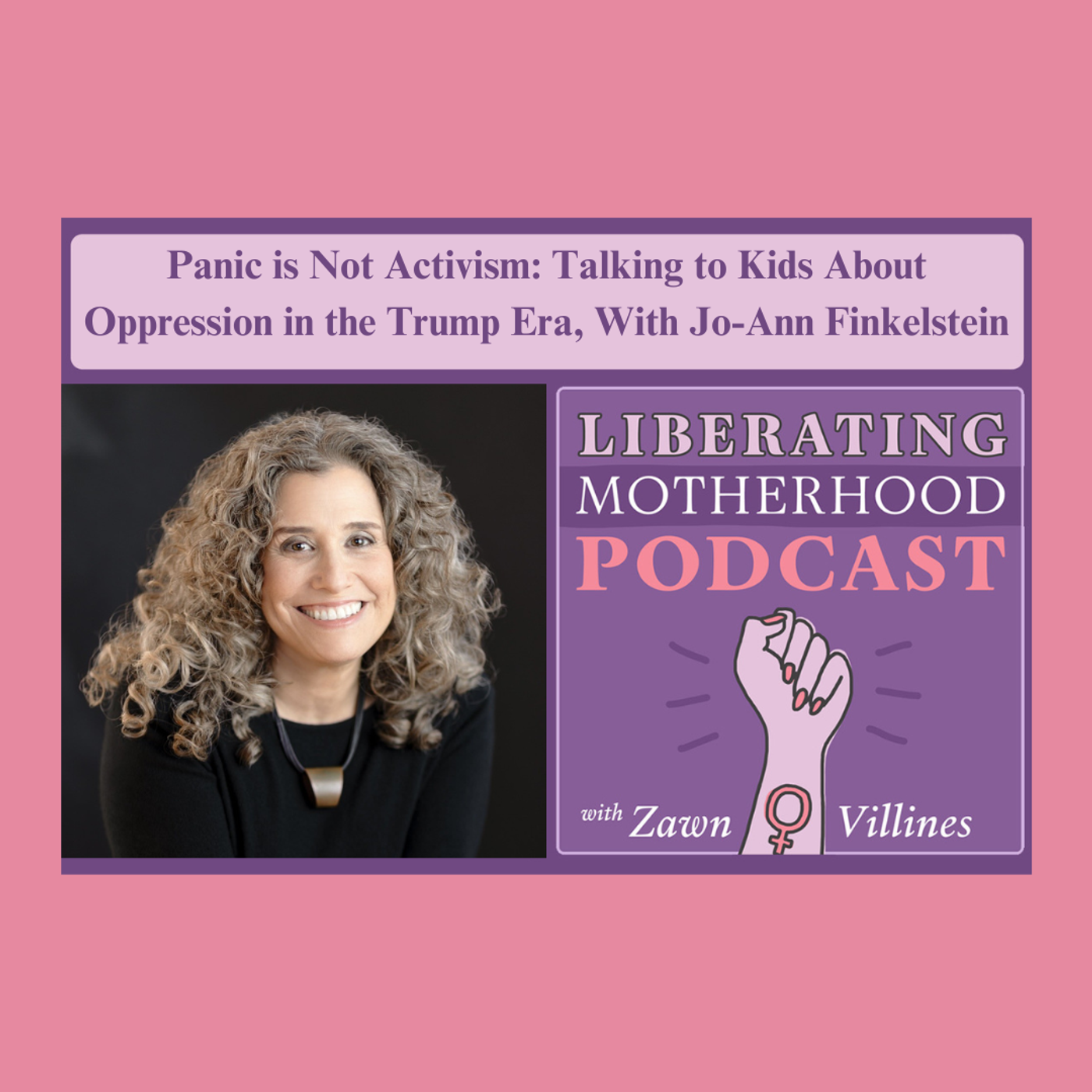S2 Ep2: Talking to your kids about sexism and oppression in the Trump Era: An Interview with Jo-Ann Finkelstein episode artwork