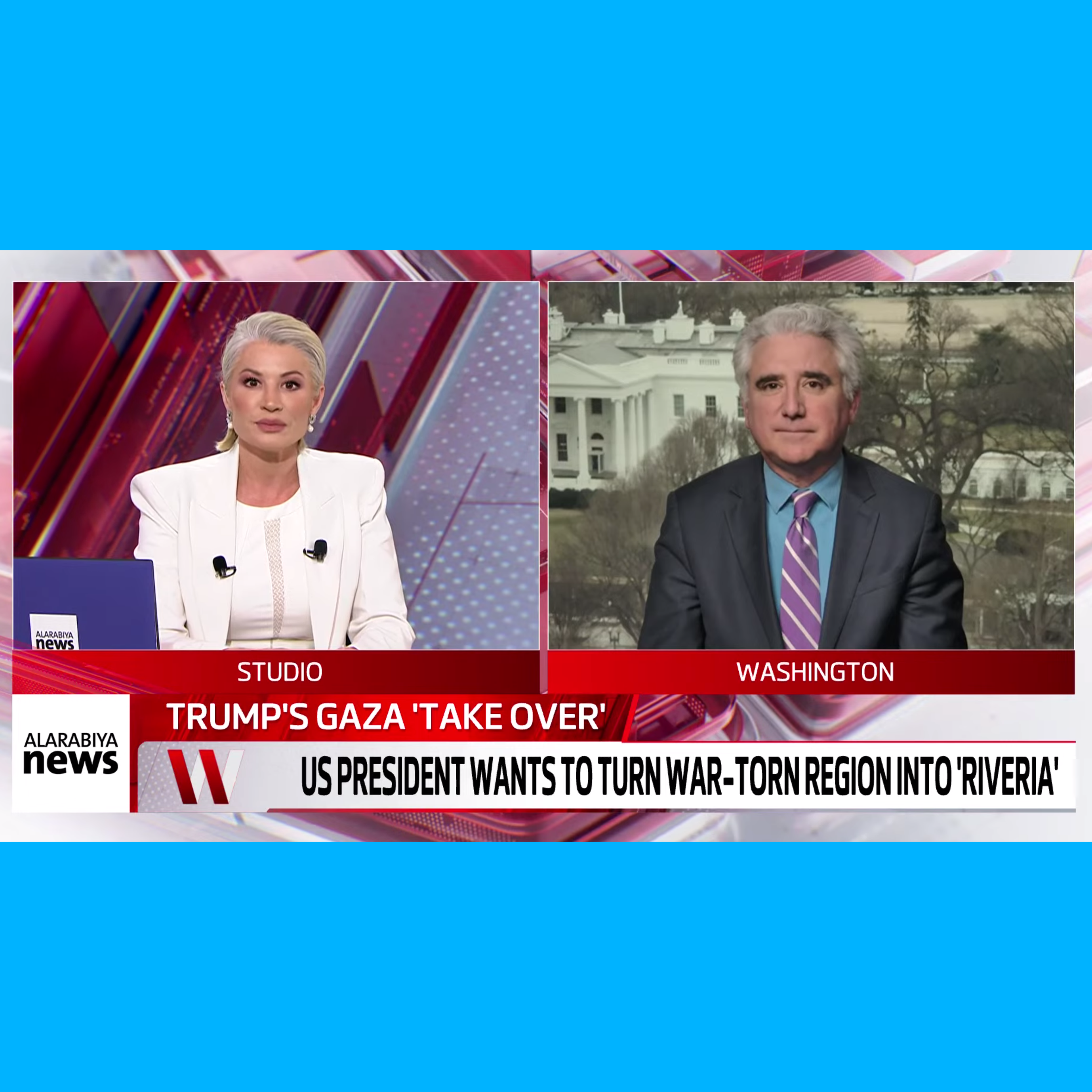 February 5, 2025 - Trump's plan to seize Gaza draws surprise, consternation and fury