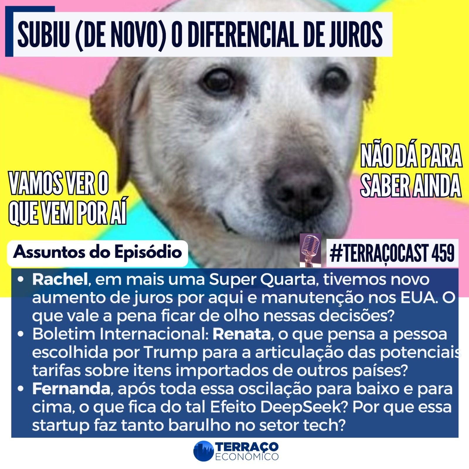 SUBIU (DE NOVO) O DIFERENCIAL DE JUROS no TerraçoCast #459 episode artwork