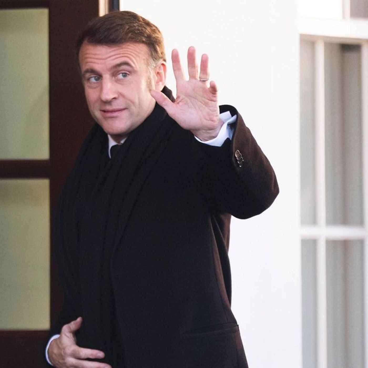 February 24, 2025 - Macron at White House for make-or-break talks on Ukraine with Trump