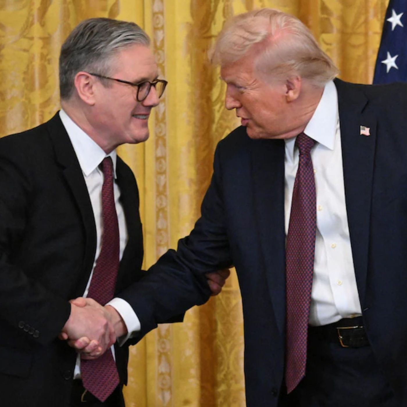 February 27, 2025 - AS IT BROKE: Amid Ukraine talks, Trump promises possibility of "a very real trade deal" with UK