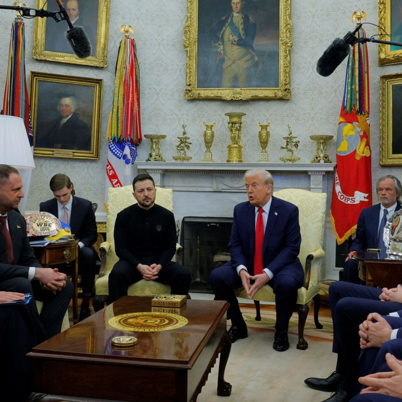 February 28, 2025 - "American Week": Macron and Starmer flatter Trump who then berates Zelensky