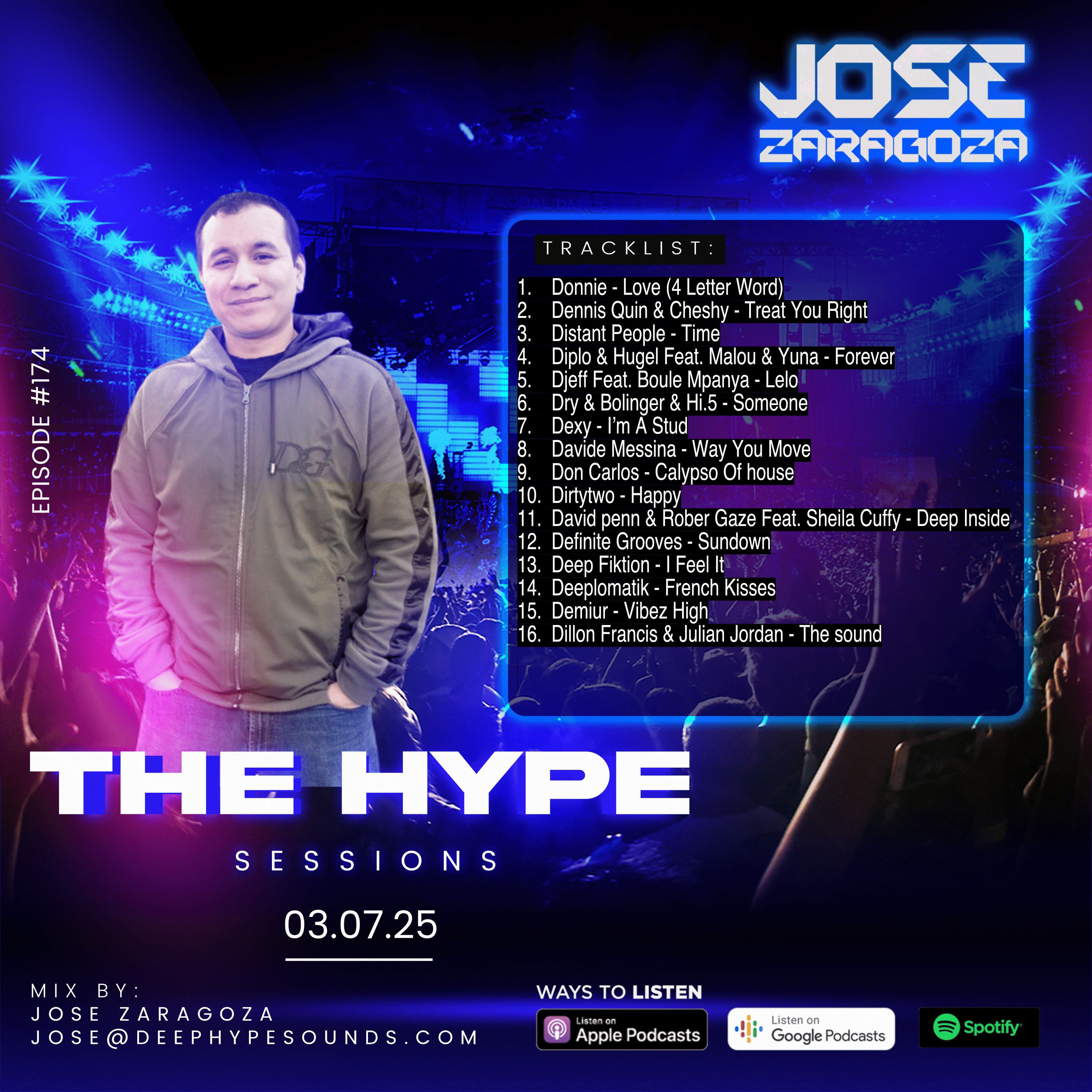 Jose Zaragoza - The Hype Sessions