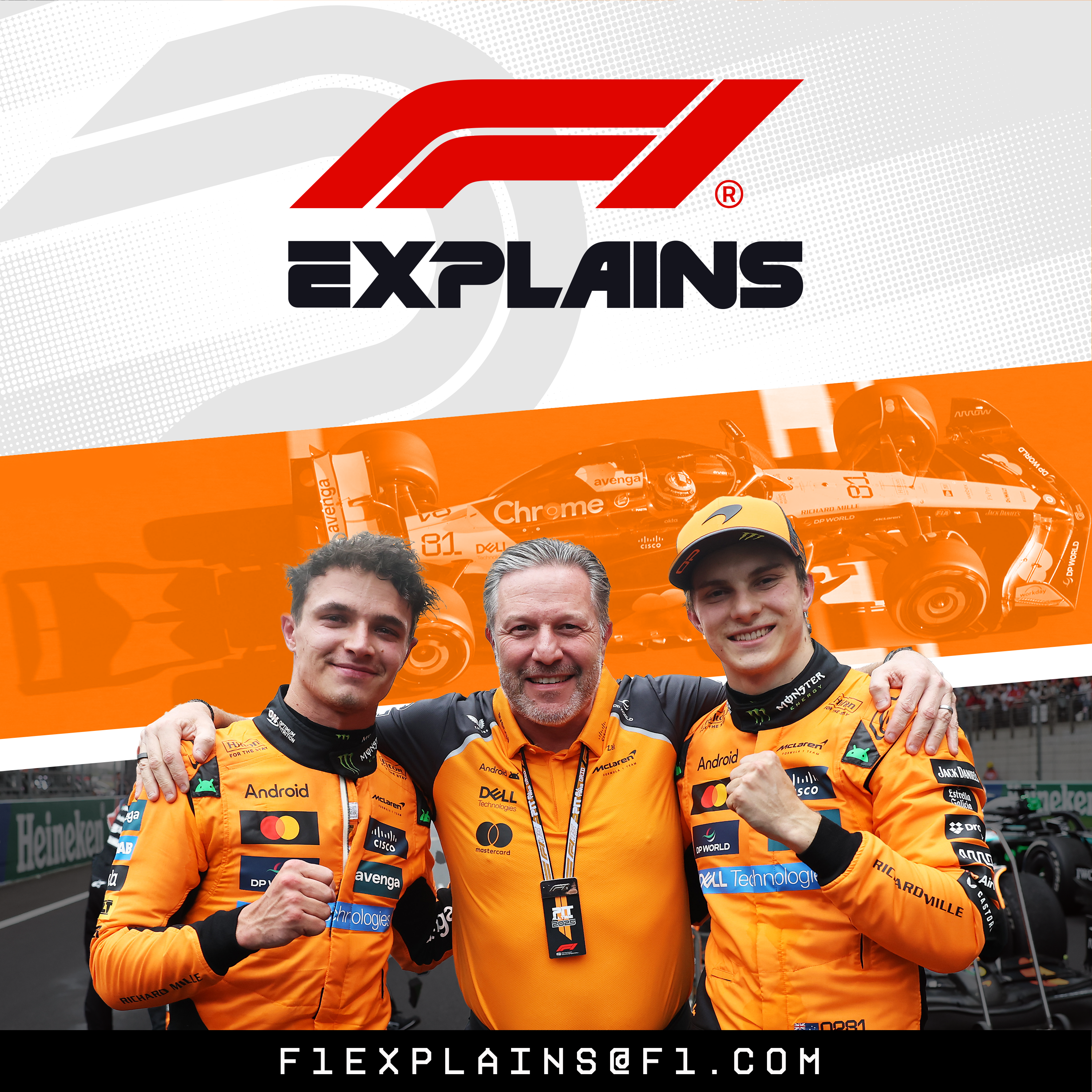 The F1 boss group chat, podium picks + running a team - LIVE in Melbourne with McLaren CEO Zak Brown