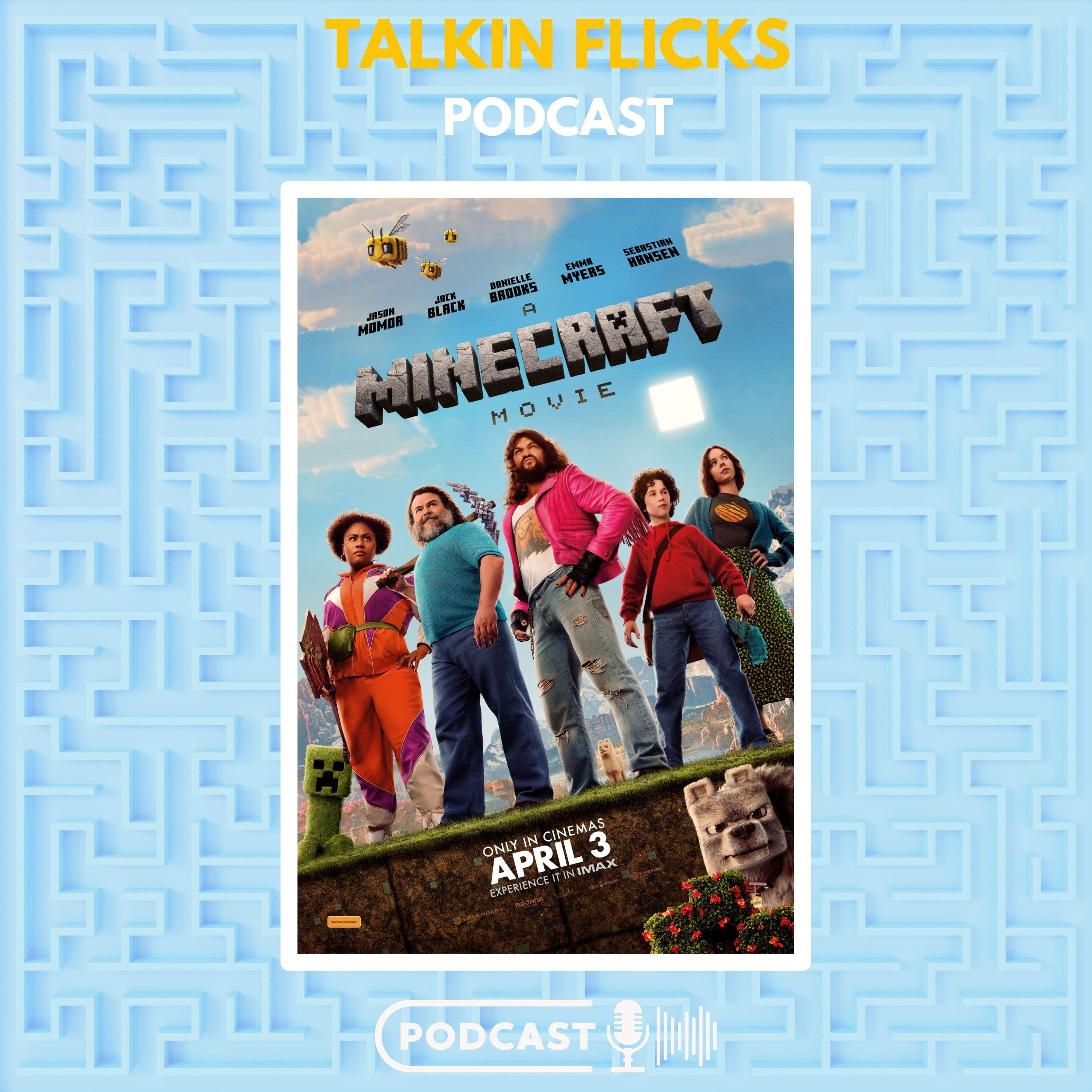91: Talkin Flickster - A Minecraft Movie (Episode 91) episode artwork