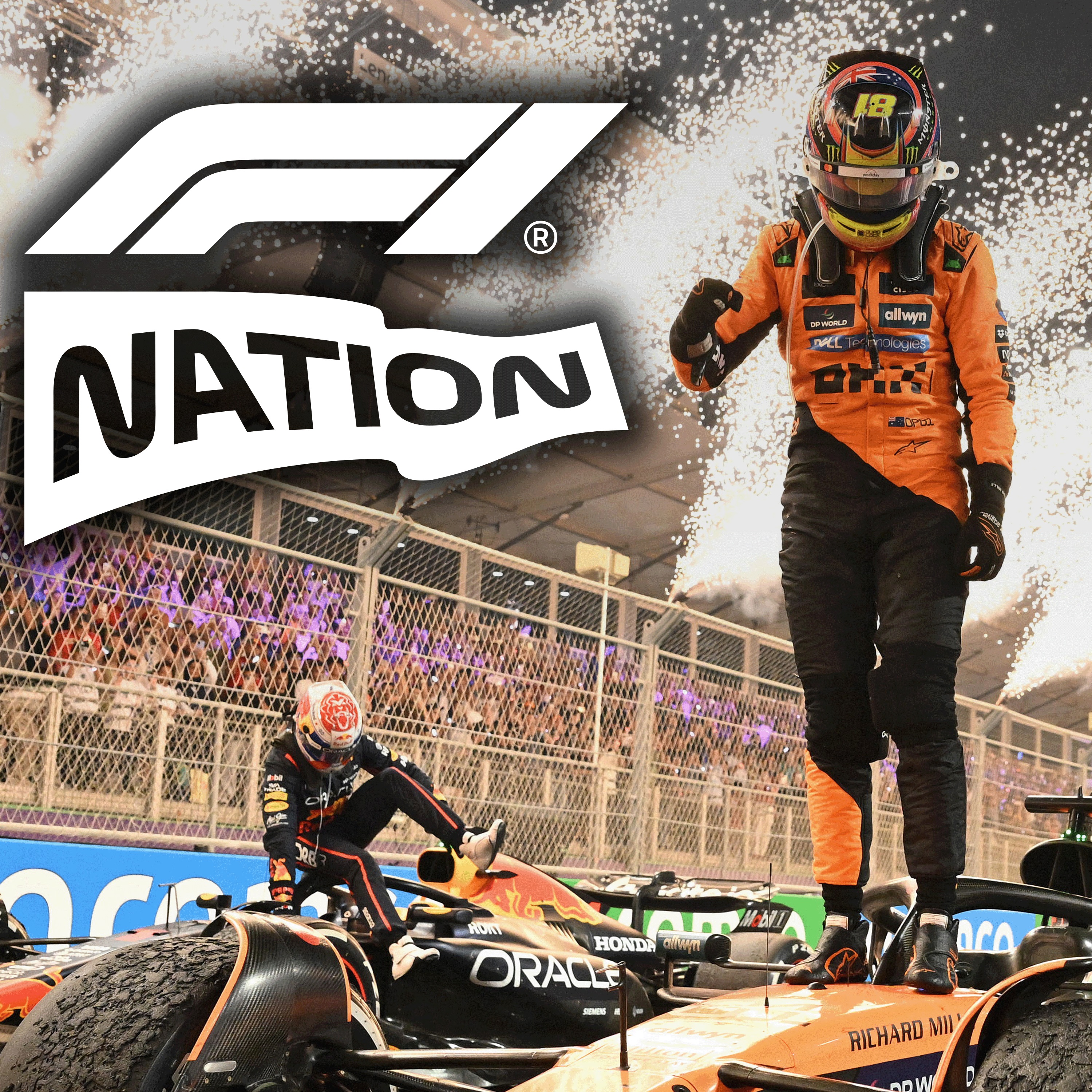 cover of episode ‘Oscar showed who’s in charge’ + Lando opens up about 'mistakes' and pressure to be ‘perfect’ - 2025 Saudi Arabian GP Review with Lando Norris + Zak Brown