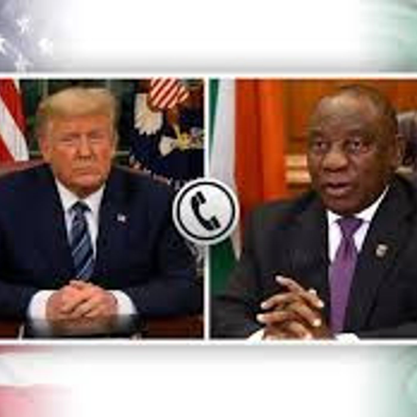 April 24, 2025 - SA President Cyril Ramaphosa speaks to Trump, says they will "meet soon"