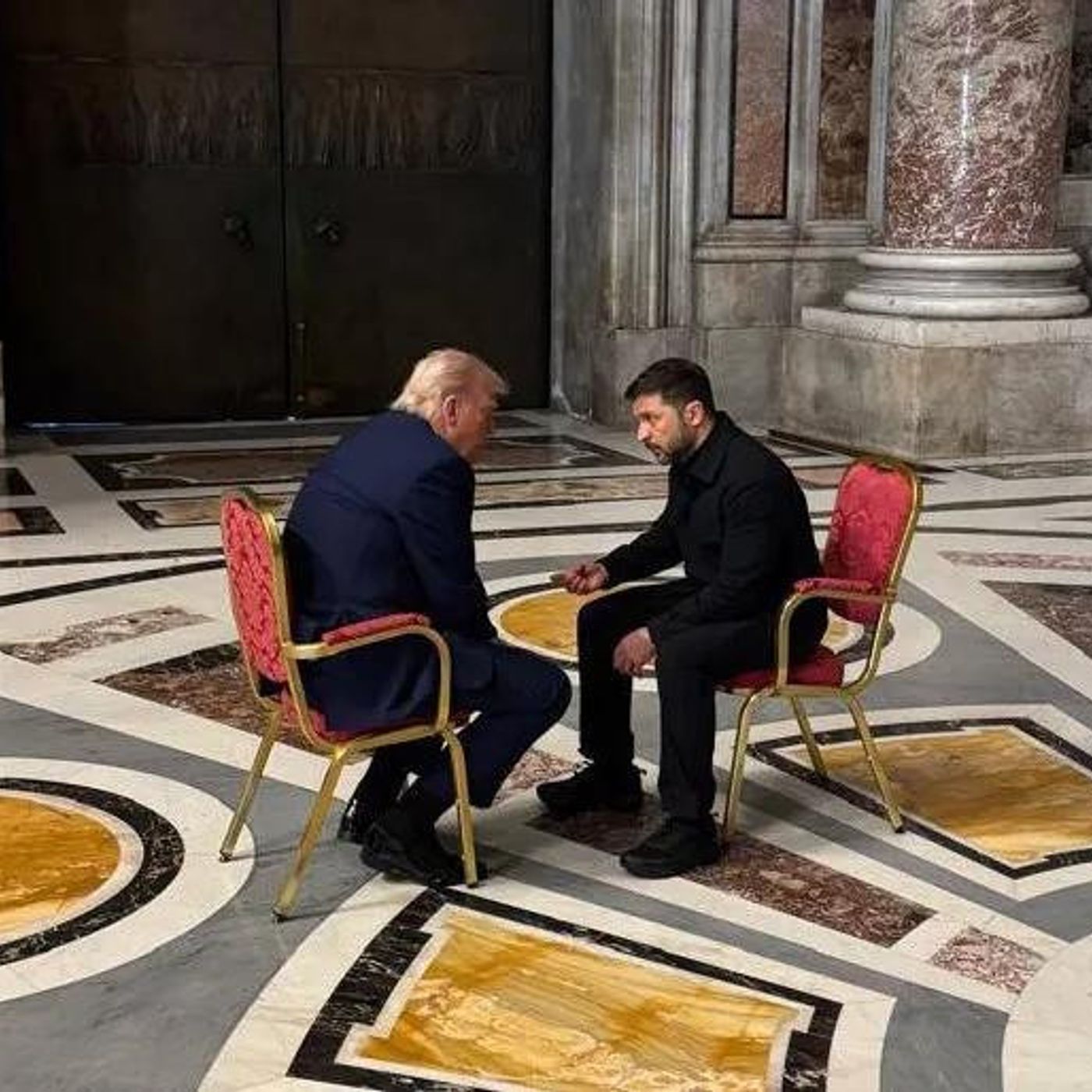 April 26, 2025 - Ahead of Pope's funeral, Trump meets Zelensky in Rome