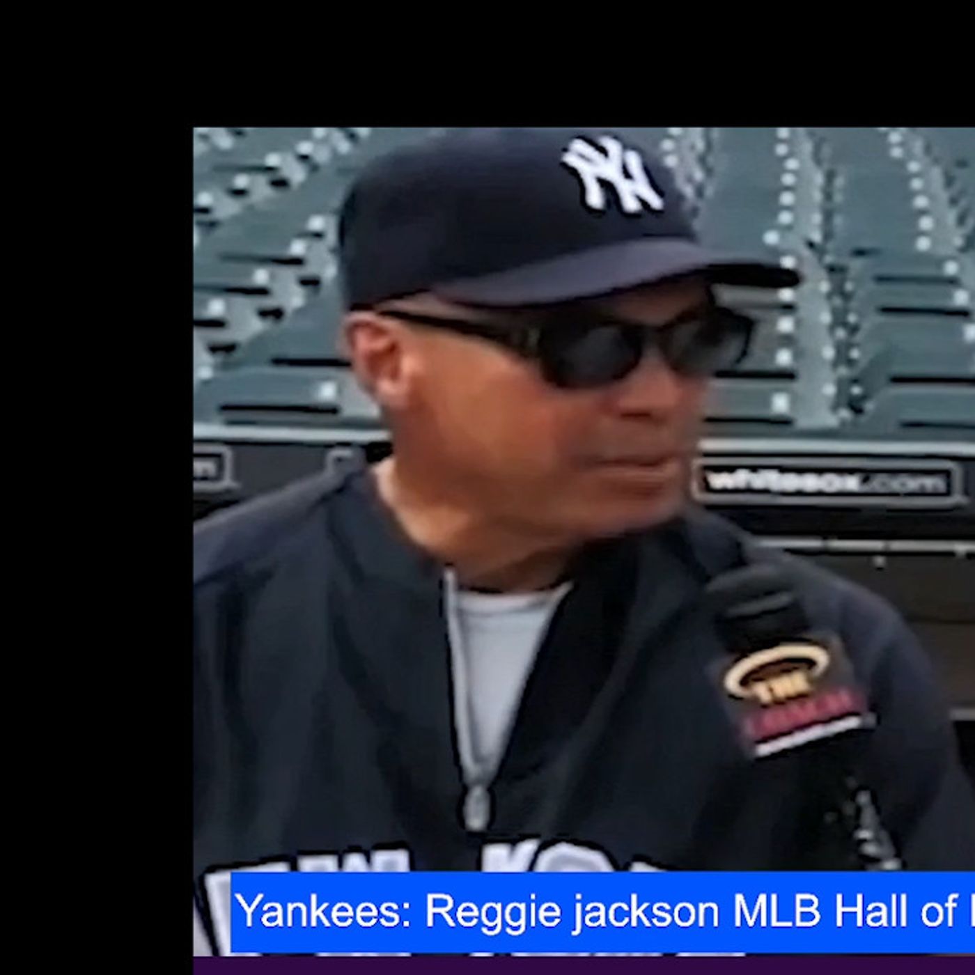 Reggie Jackson Yankees MLB Hall of Famer & Michael E One on One 7 of 20